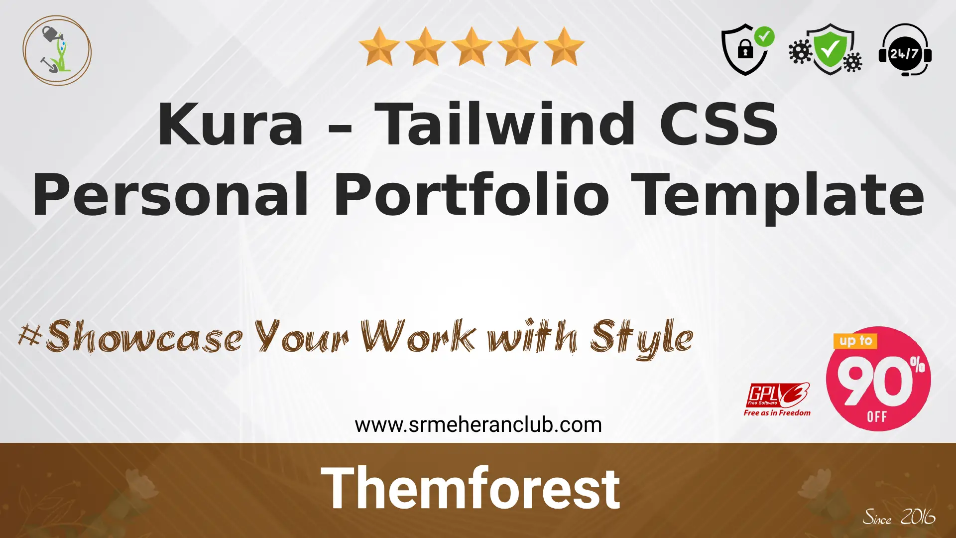 Kura – Tailwind CSS Personal Portfolio Template