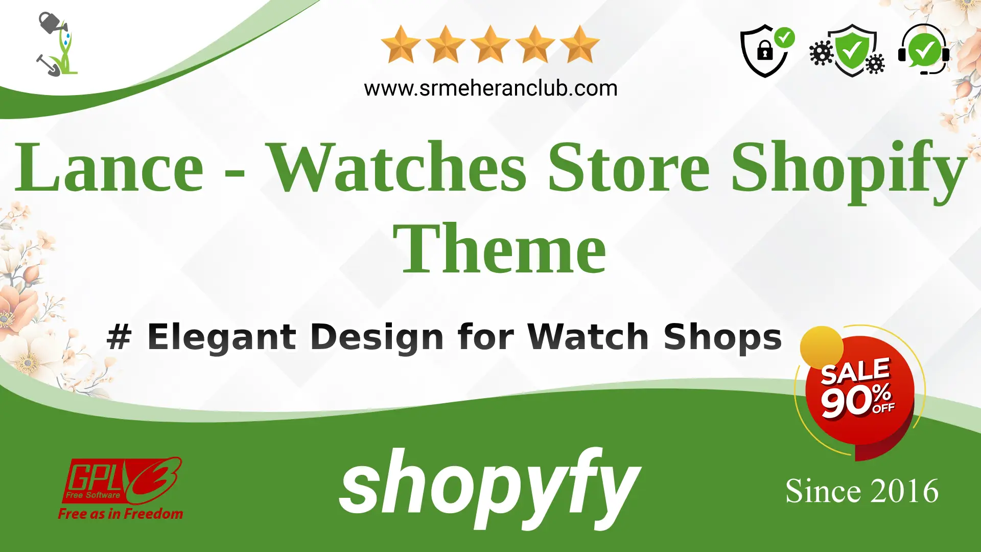 Lance – Watches Store Shopify Theme — Theme by Themeforest