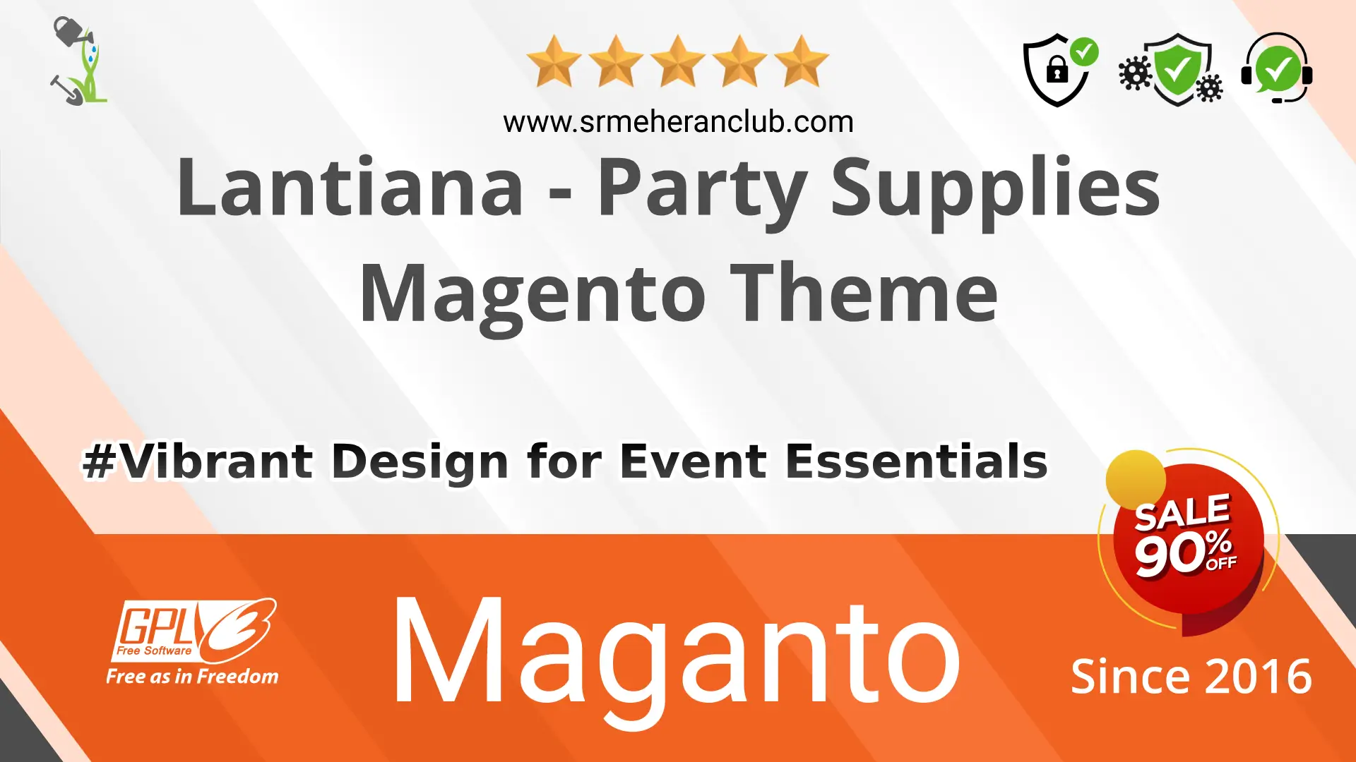 Lantiana – Party Supplies Magento Theme — Theme by Templatemonster