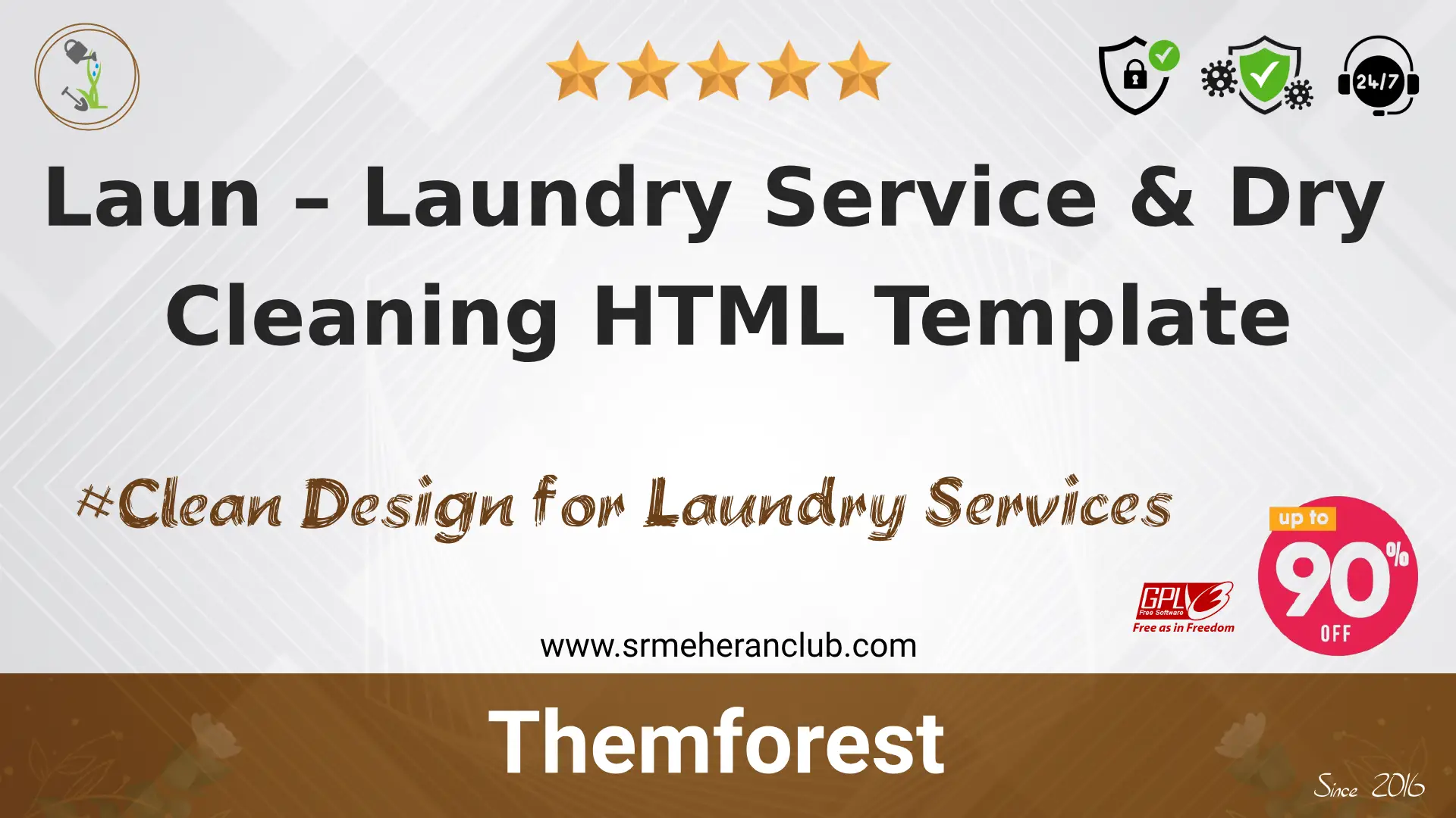 Laun – Laundry Service & Dry Cleaning HTML Template — Template by Themeforest