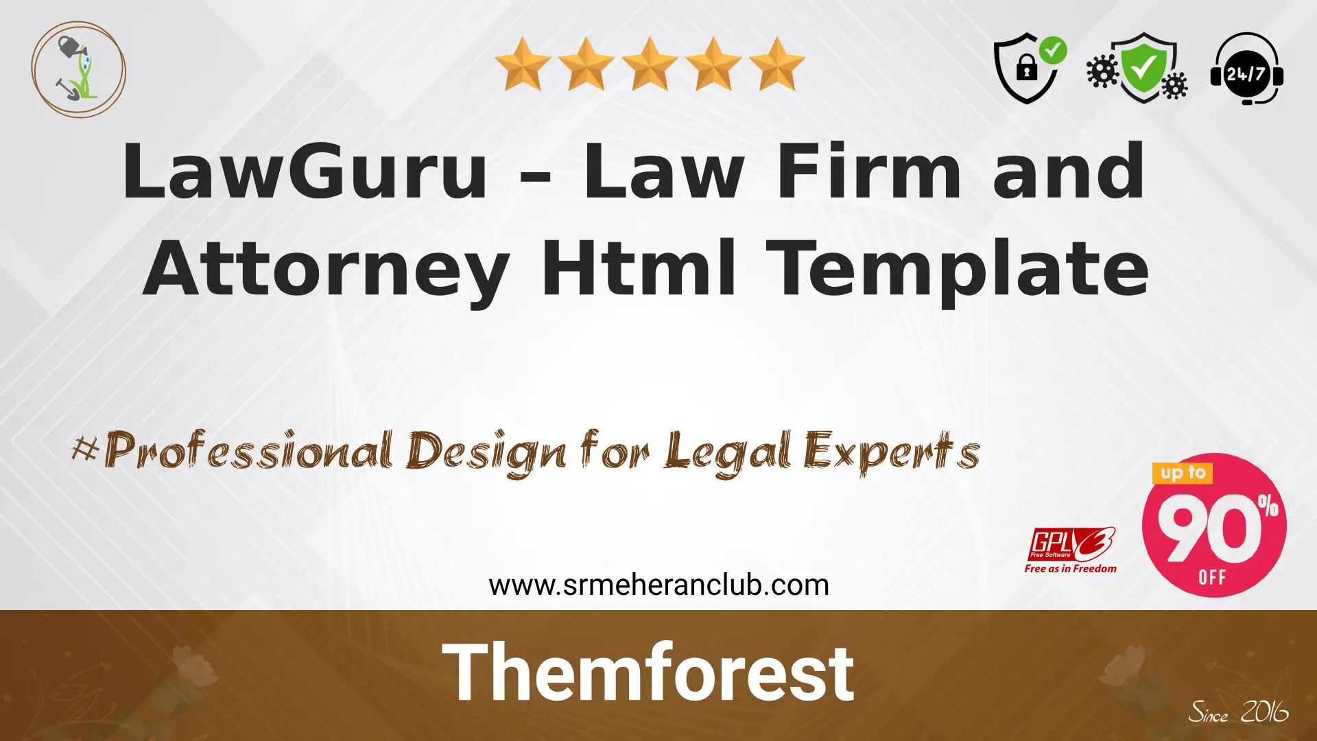 LawGuru – Law Firm and Attorney Html Template — Template by Themeforest