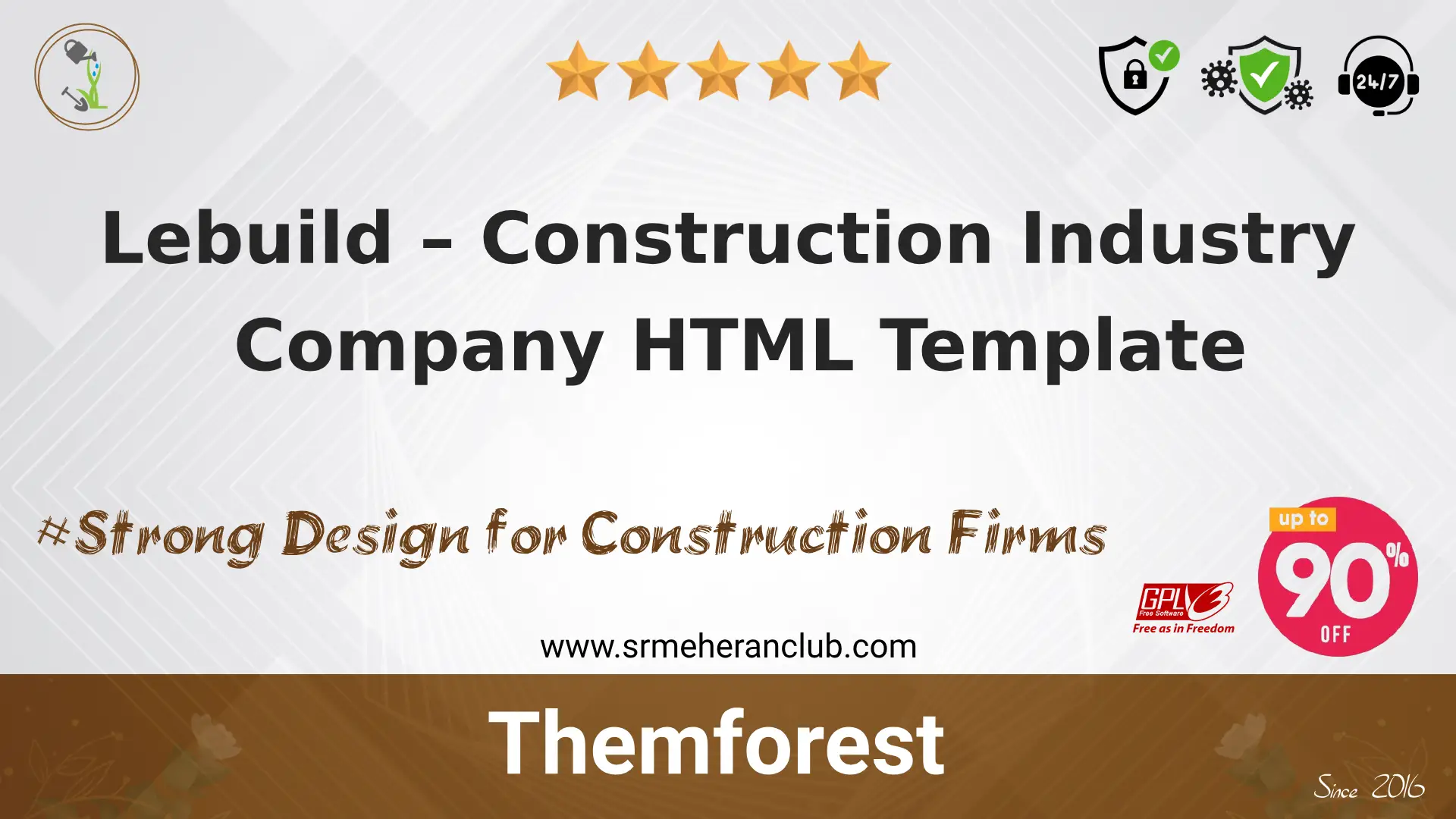 Lebuild – Construction Industry Company HTML Template