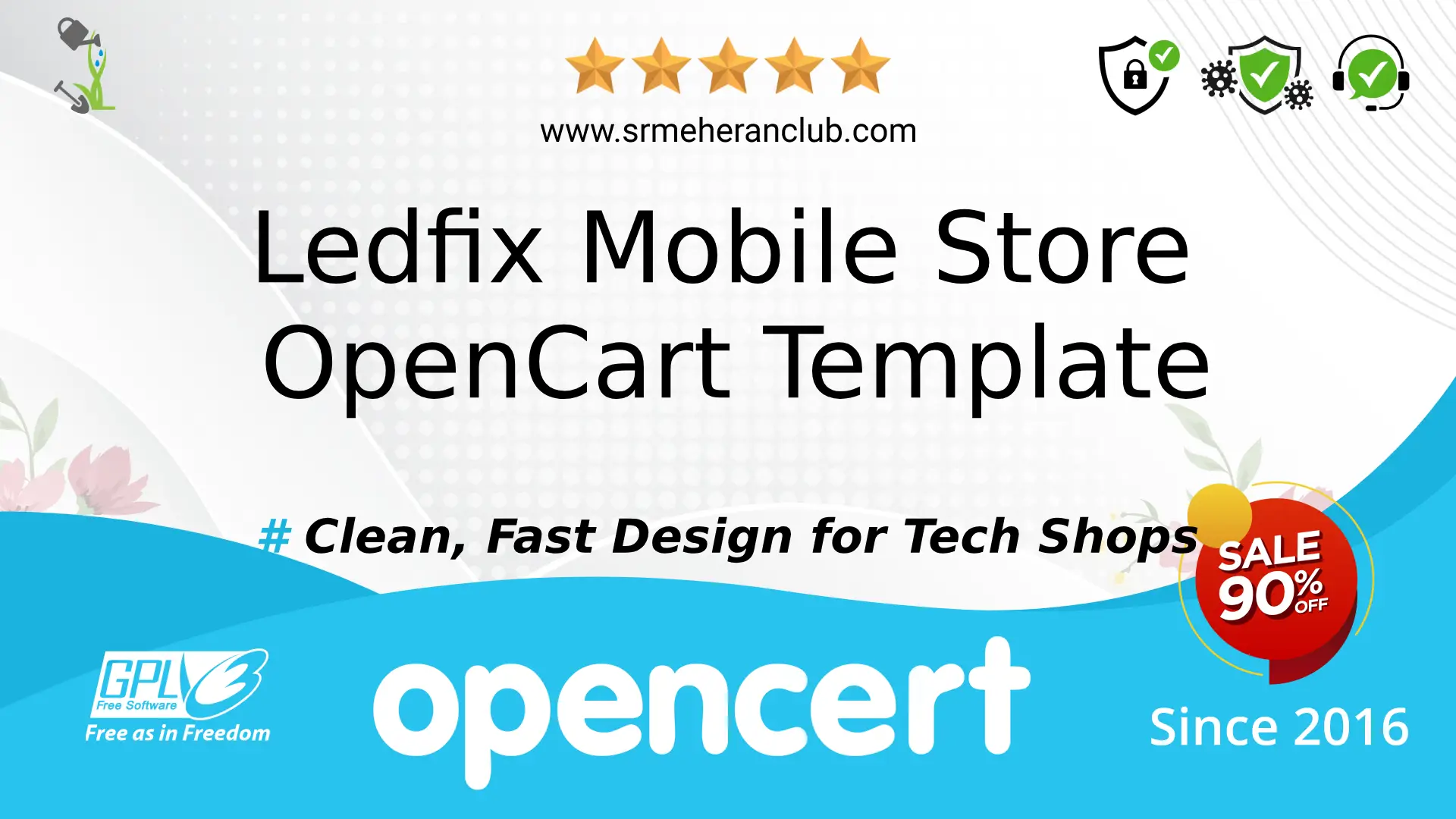 Ledfix Mobile Store OpenCart Template — Template by Templatemonster