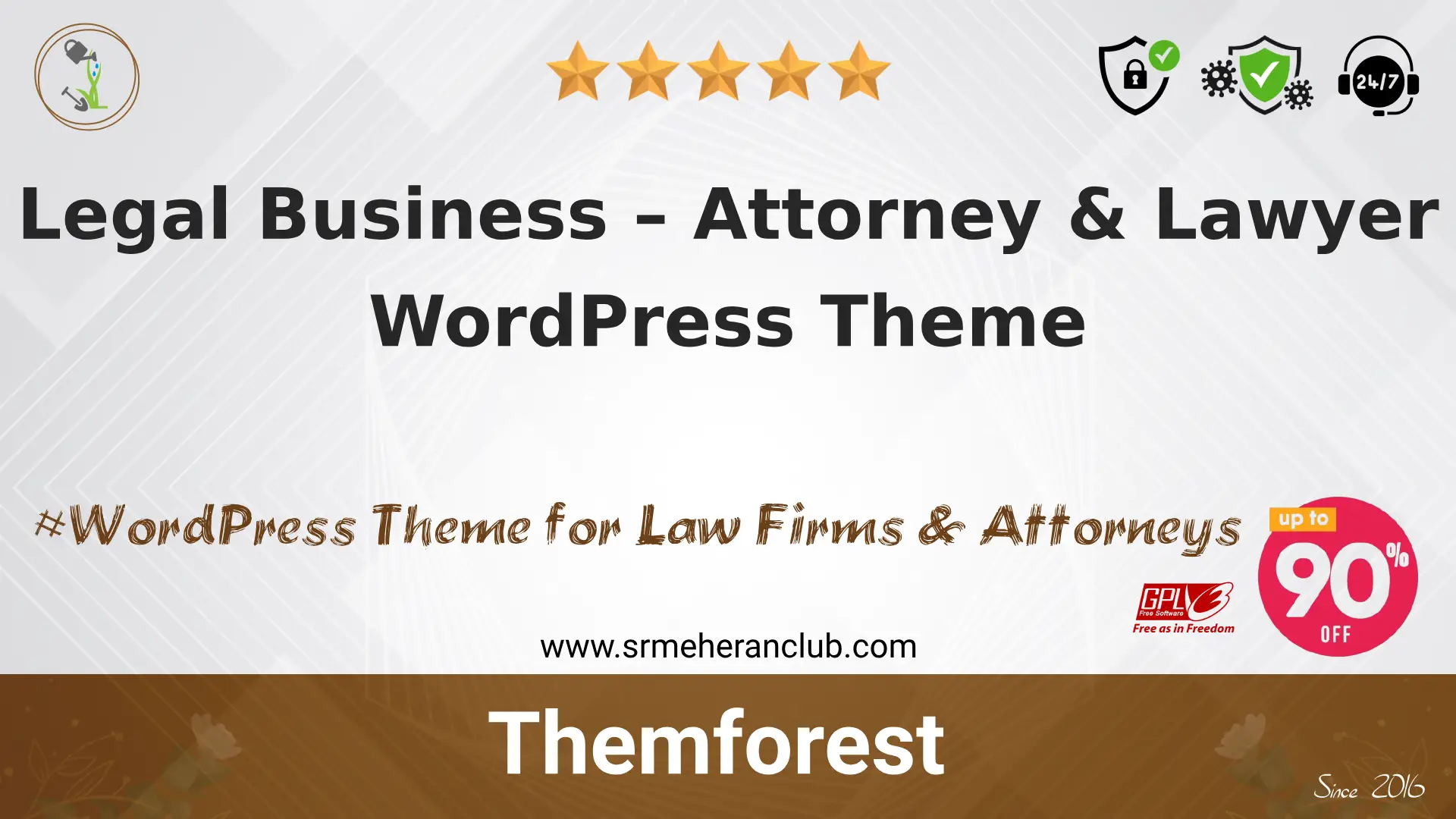 Legal Business – Attorney & Lawyer WordPress Theme — Theme by Themeforest