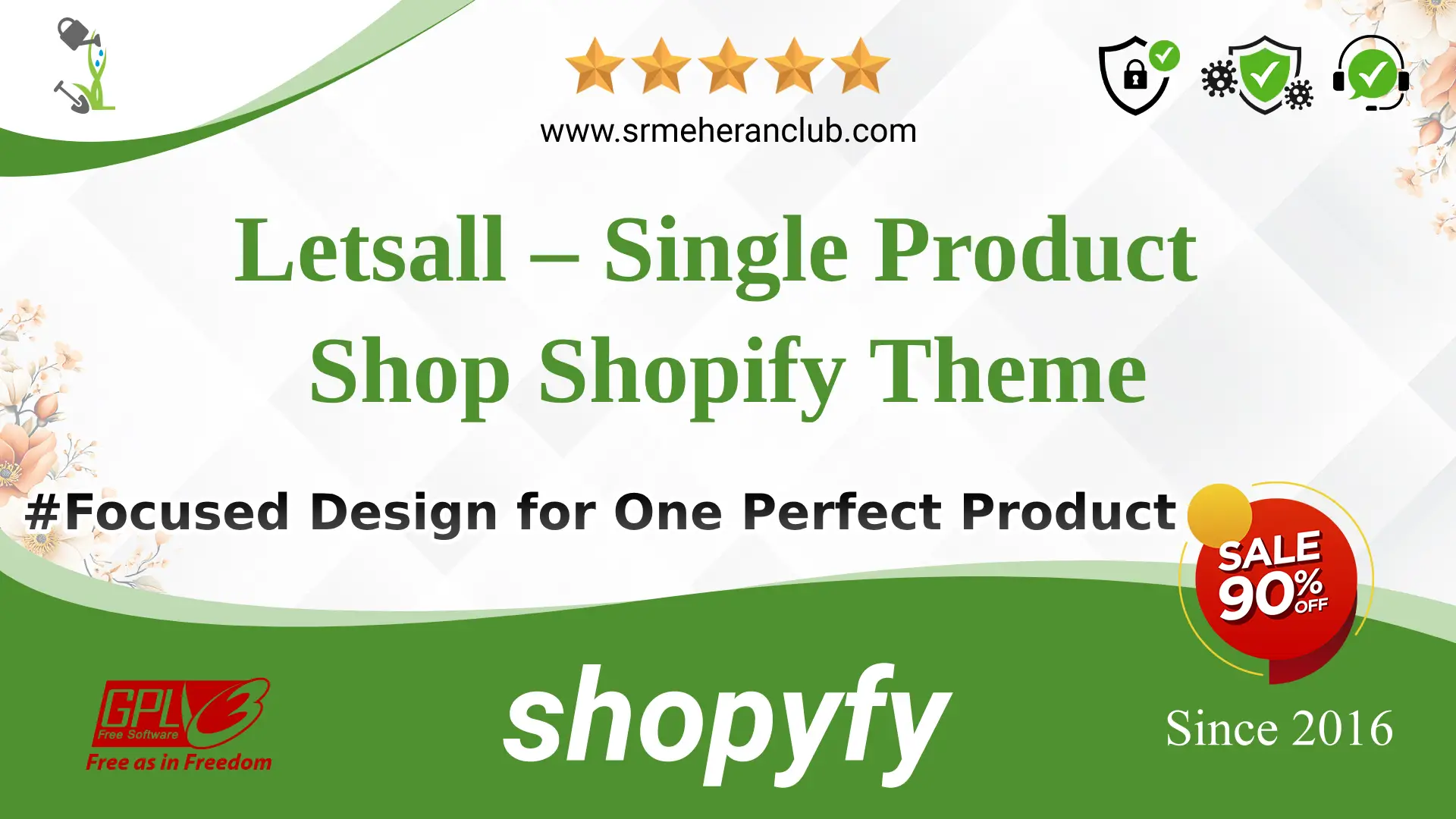 Letsall – Single Product Shop Shopify Theme — Theme by Themeforest