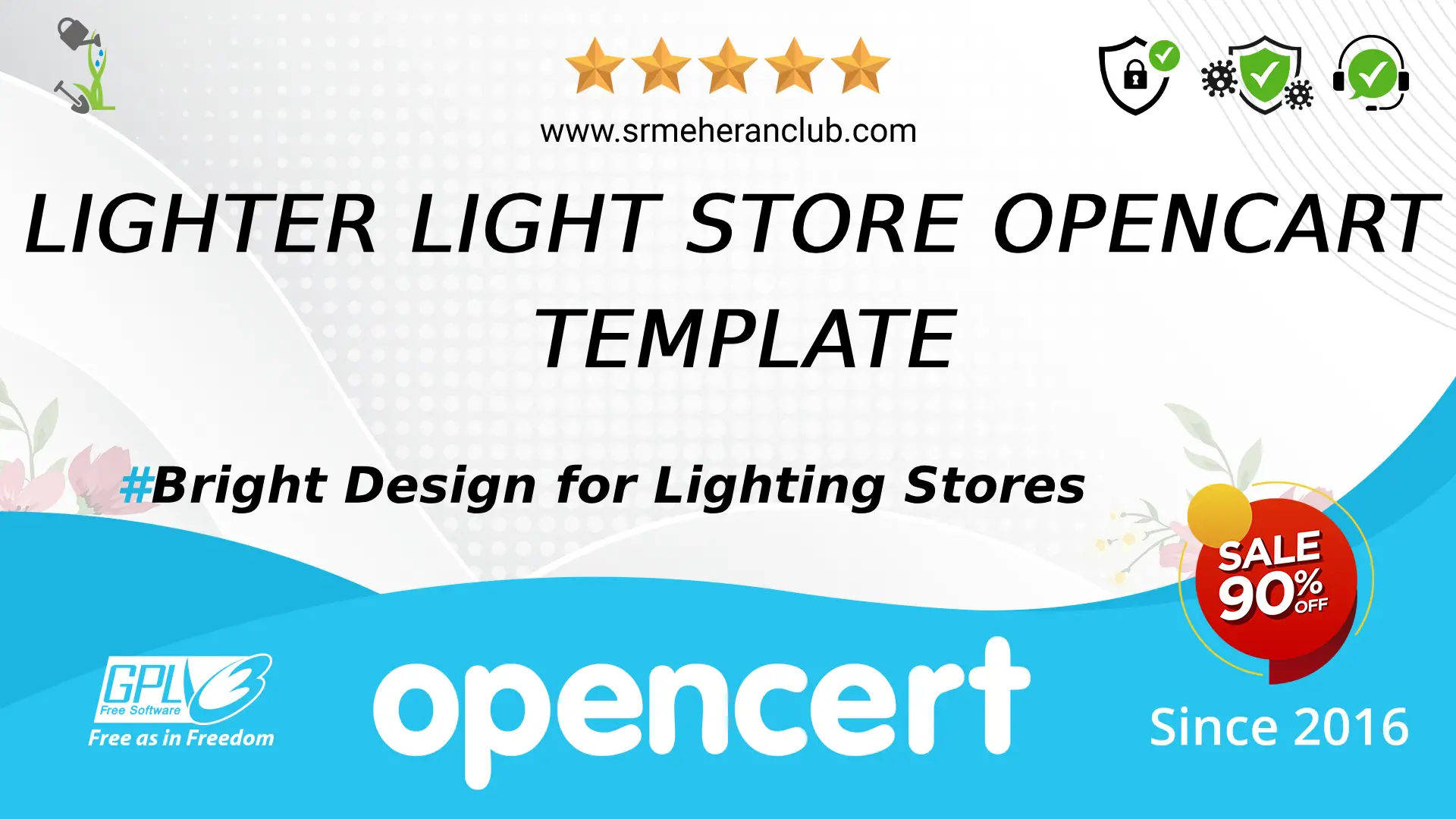 Lighter Light Store OpenCart Template — Template by Templatemonster