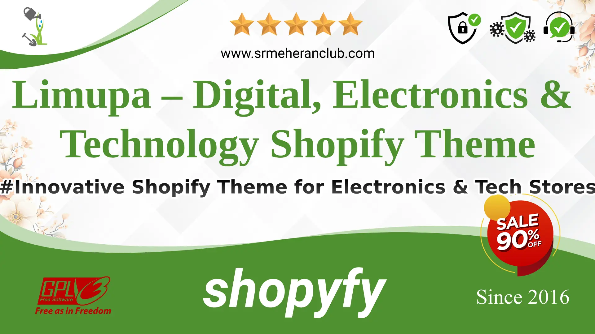 Limupa – Digital, Electronics & Technology Shopify Theme — Theme by Themeforest