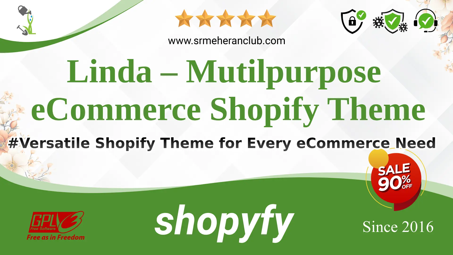 Linda – Mutilpurpose eCommerce Shopify Theme — Theme by Themeforest
