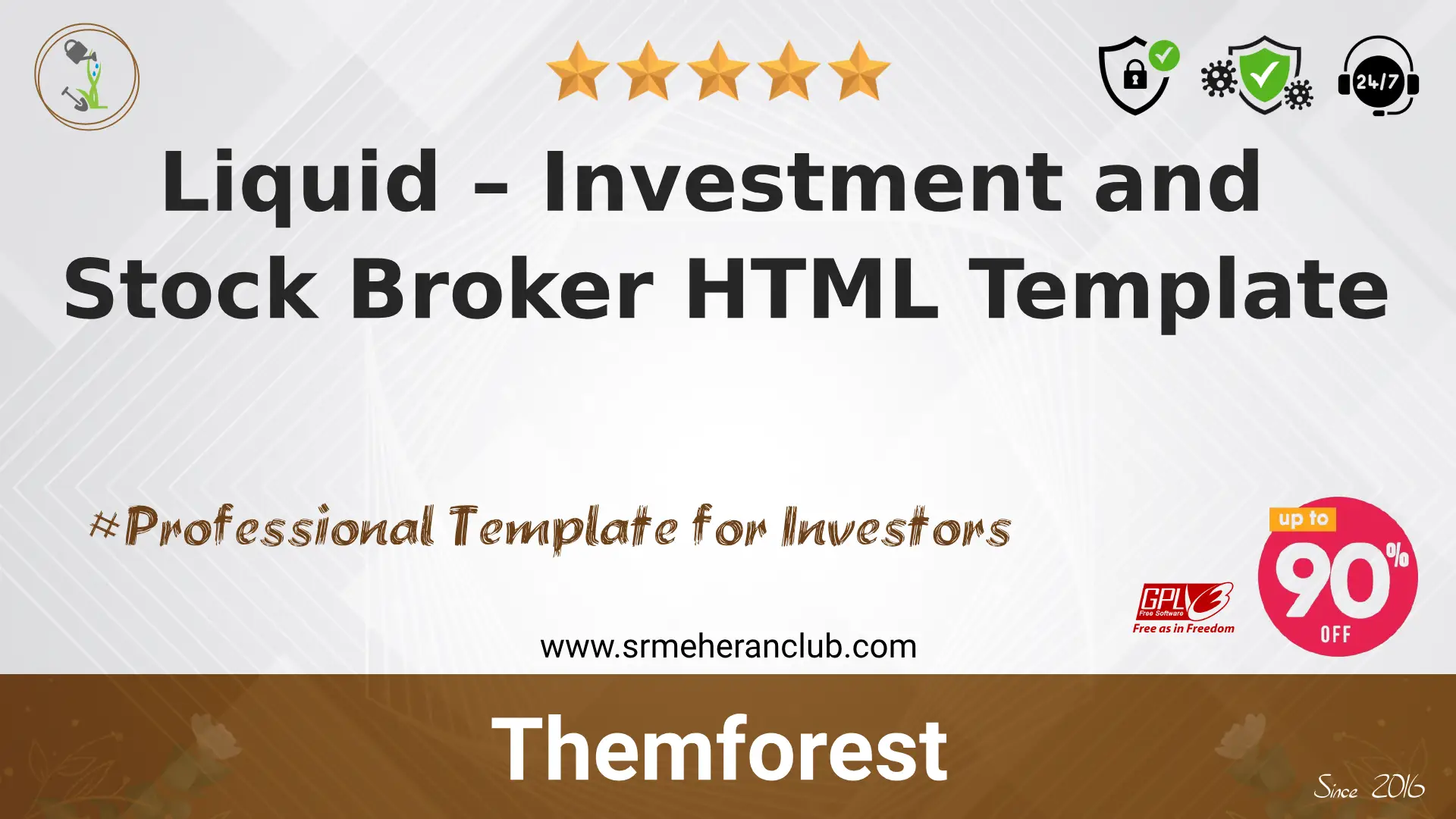 Liquid – Investment and Stock Broker HTML Template — Template by Themeforest