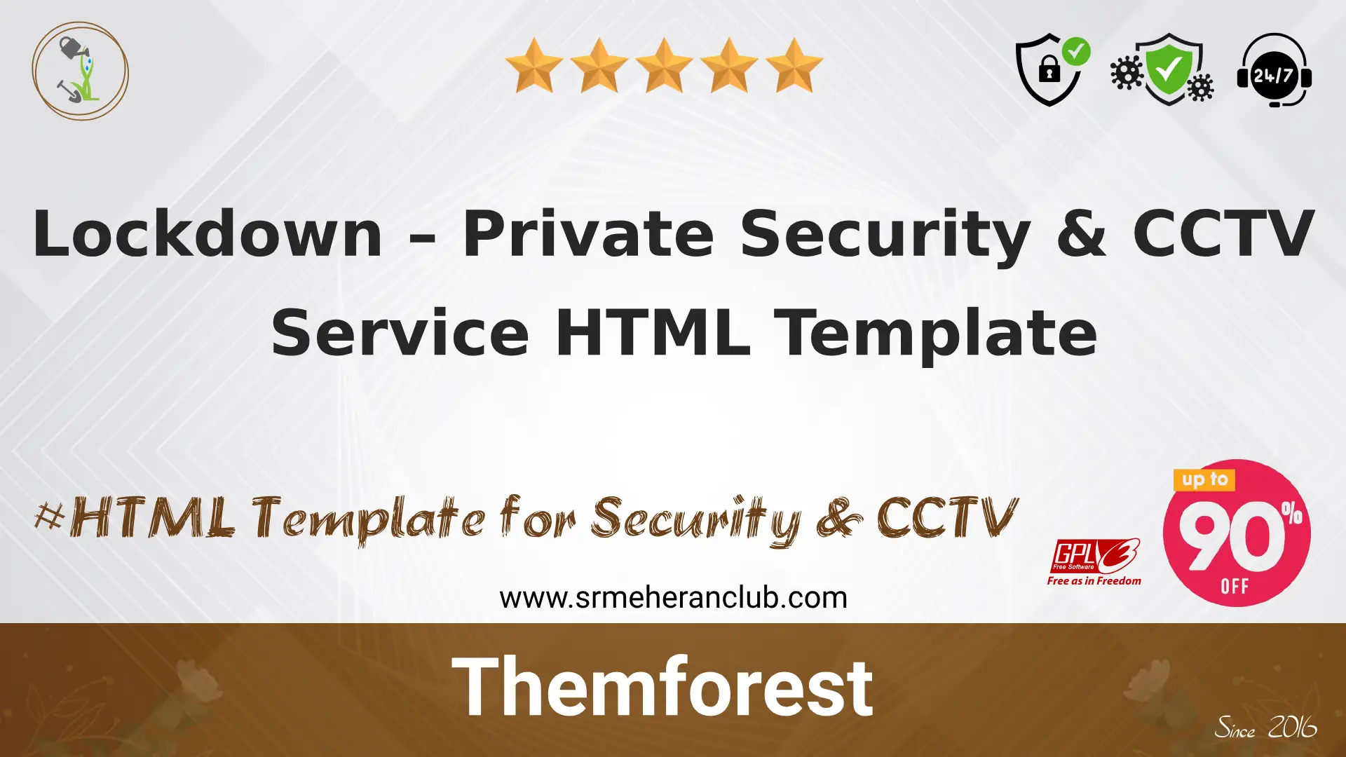Lockdown – Private Security & CCTV Service HTML Template — Template by Themeforest