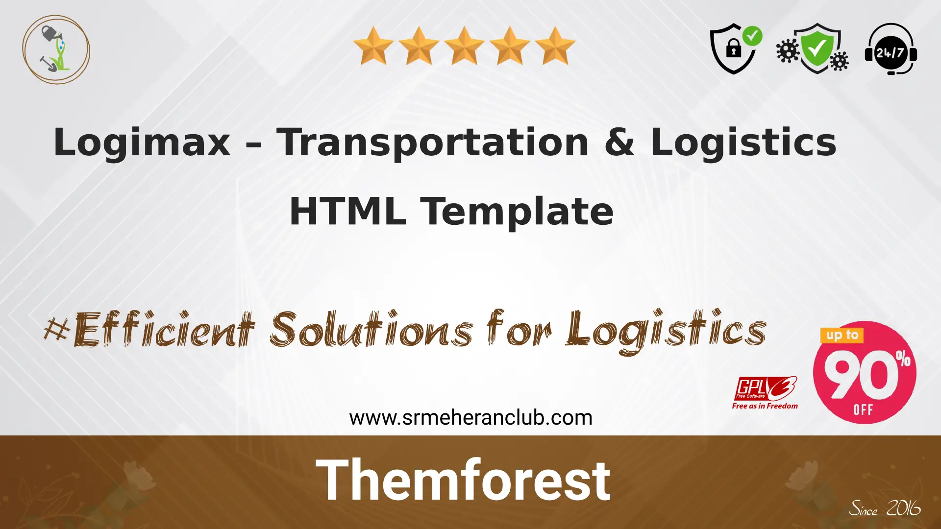 Logimax – Transportation & Logistics HTML Template — Template by Themeforest