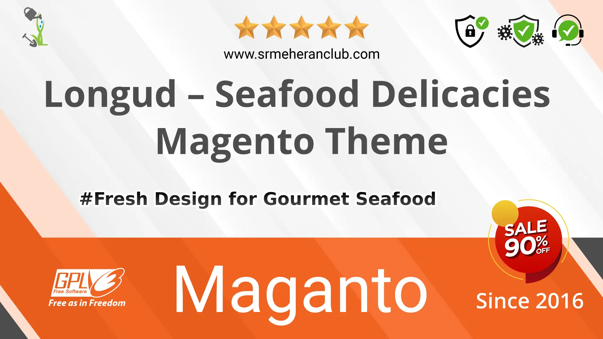 Longud – Seafood Delicacies Magento Theme — Theme by Templatemonster