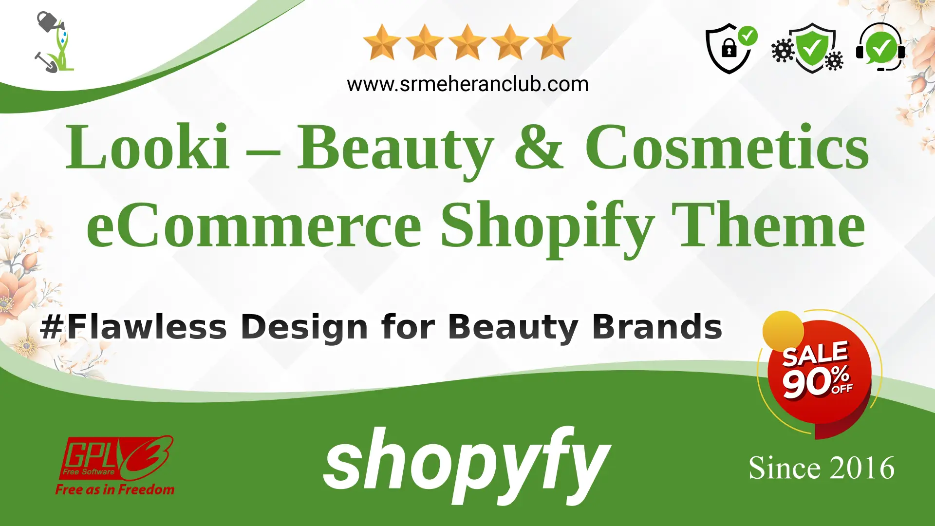 Looki – Beauty & Cosmetics eCommerce Shopify Theme — Theme by Templatemonster