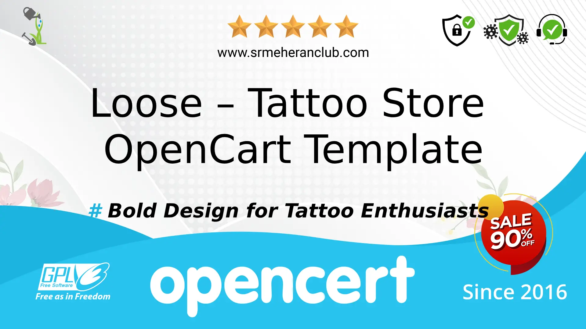 Loose – Tattoo Store OpenCart Template — Template by Templatemonster