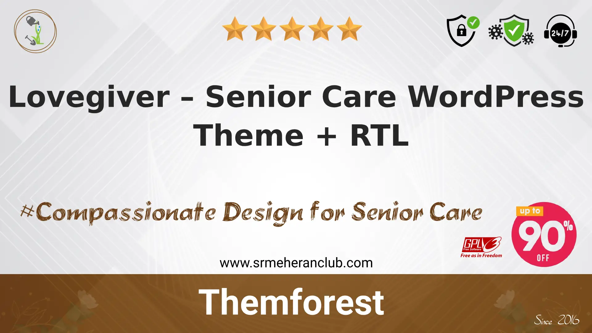 Lovegiver – Senior Care WordPress Theme + RTL — Theme by Themeforest