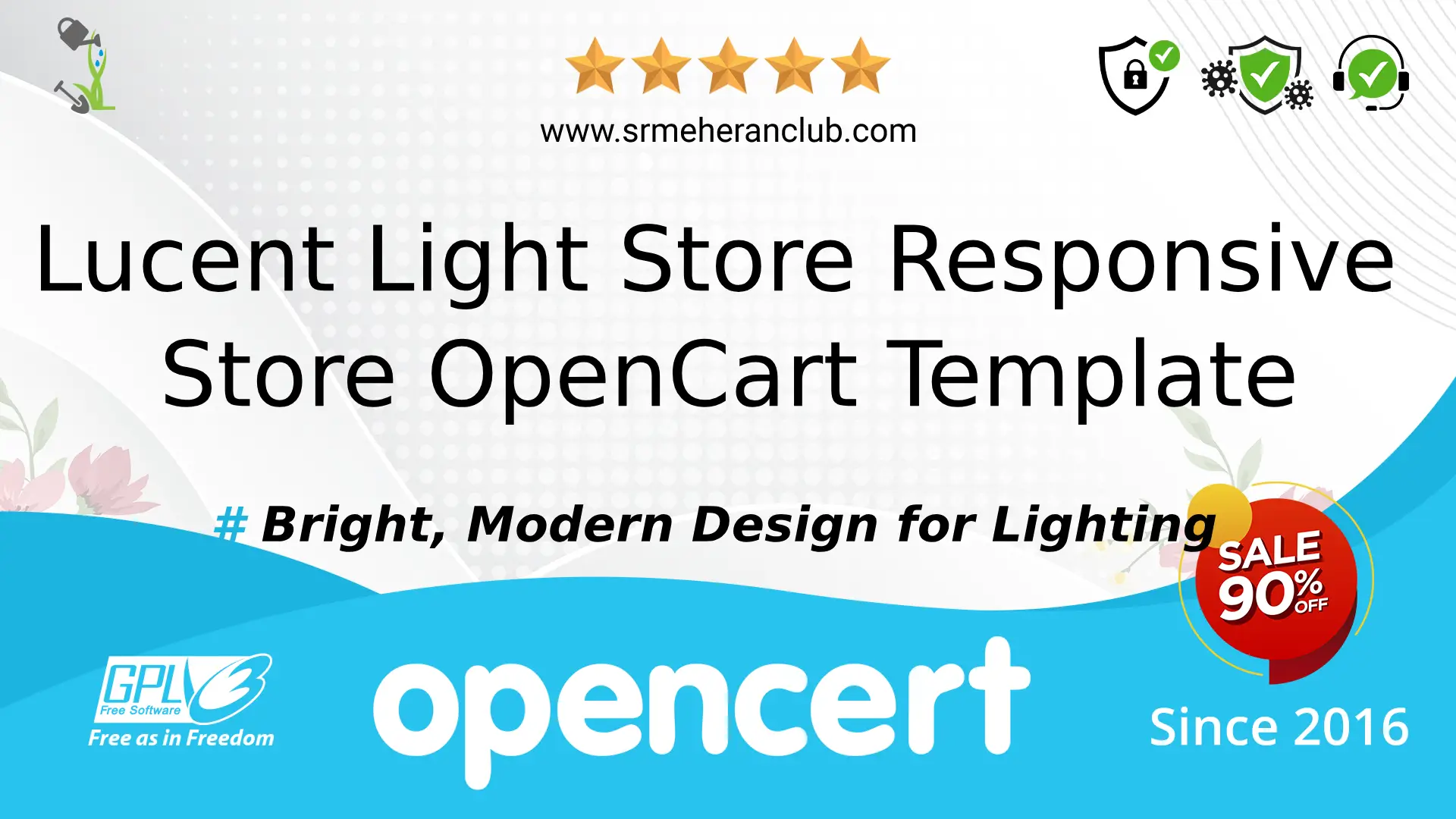 Lucent Light Store Responsive Store OpenCart Template — Template by Templatemonster