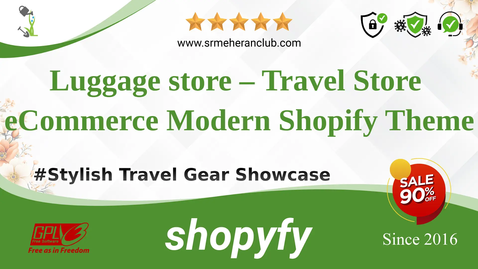 Luggage store – Travel Store eCommerce Modern Shopify Theme — Theme by Templatemonster