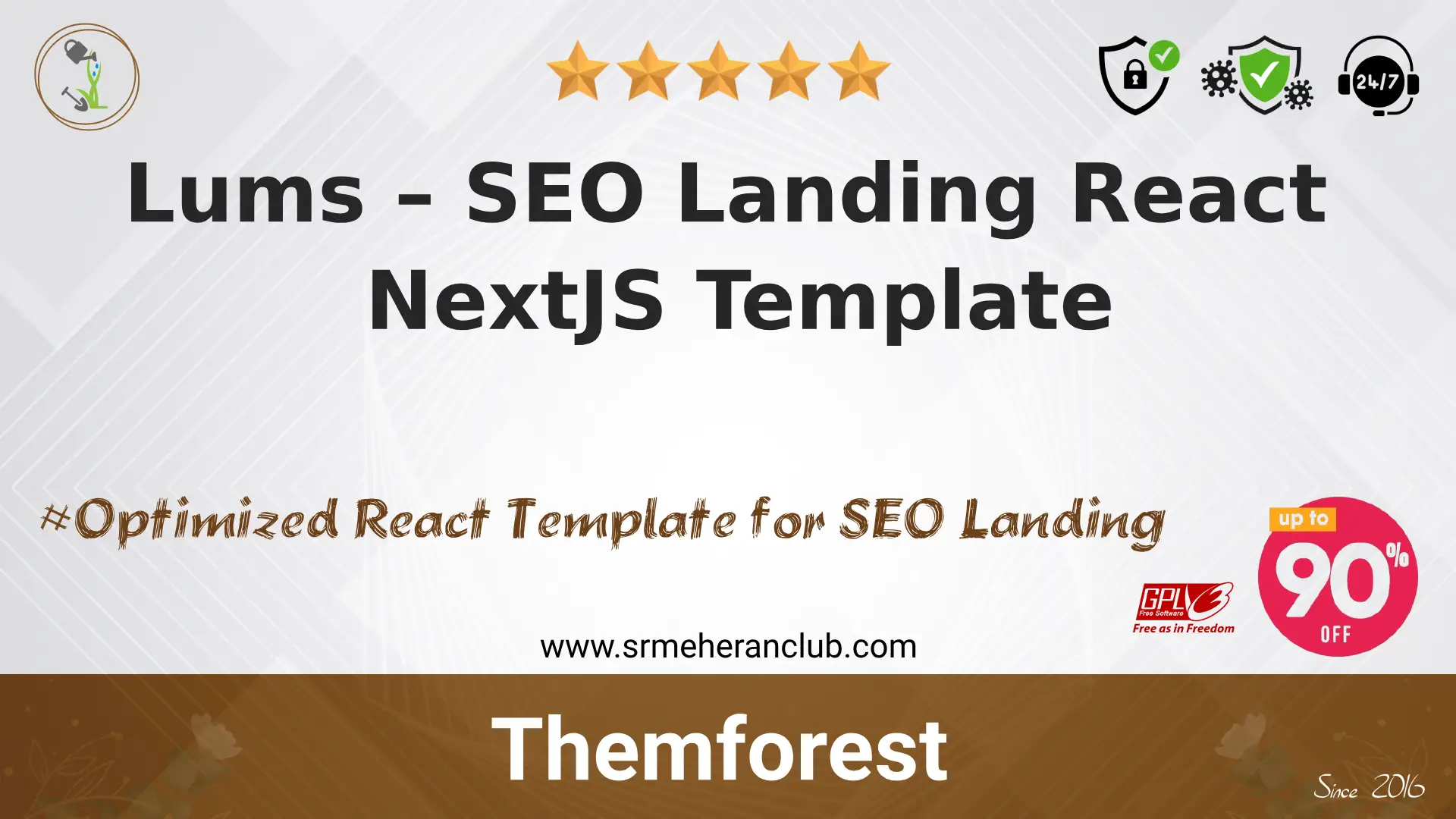 Lums – SEO Landing React NextJS Template — Template by Themeforest