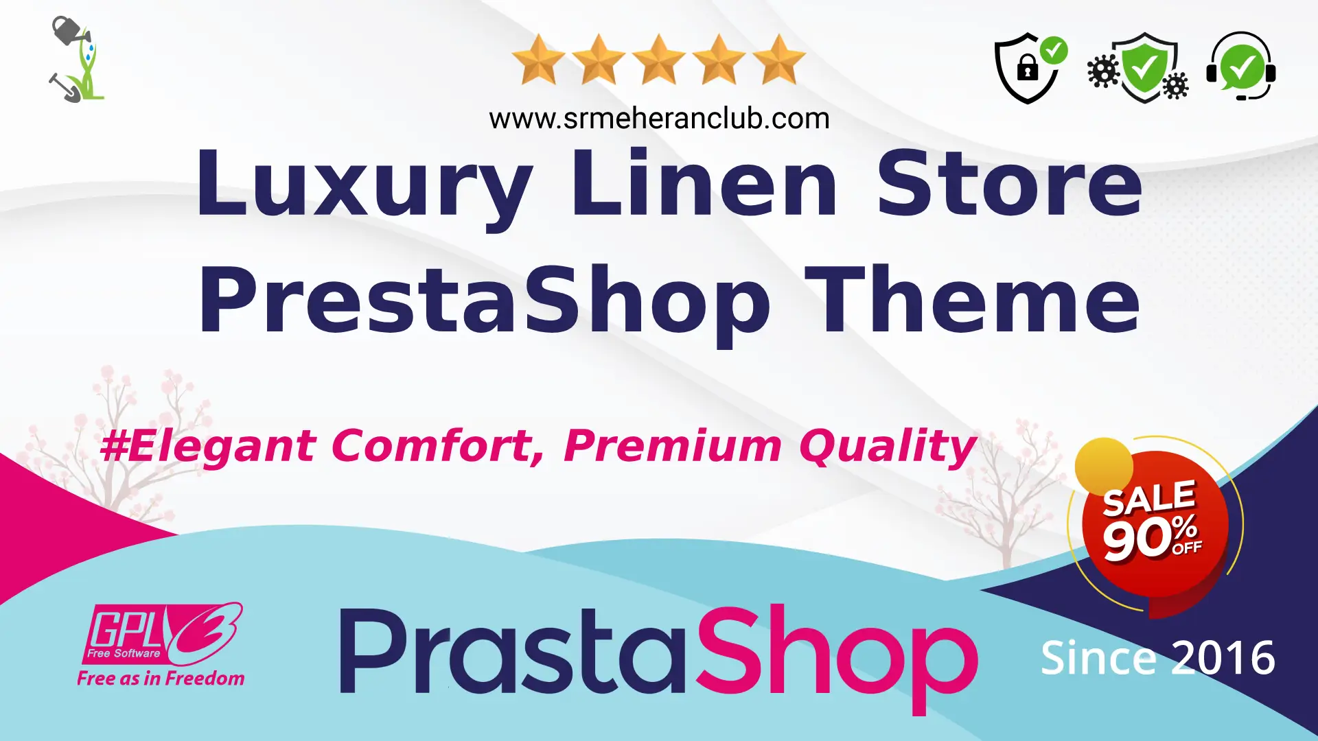 Luxury Linen Store PrestaShop Theme — Theme by Templatemonster
