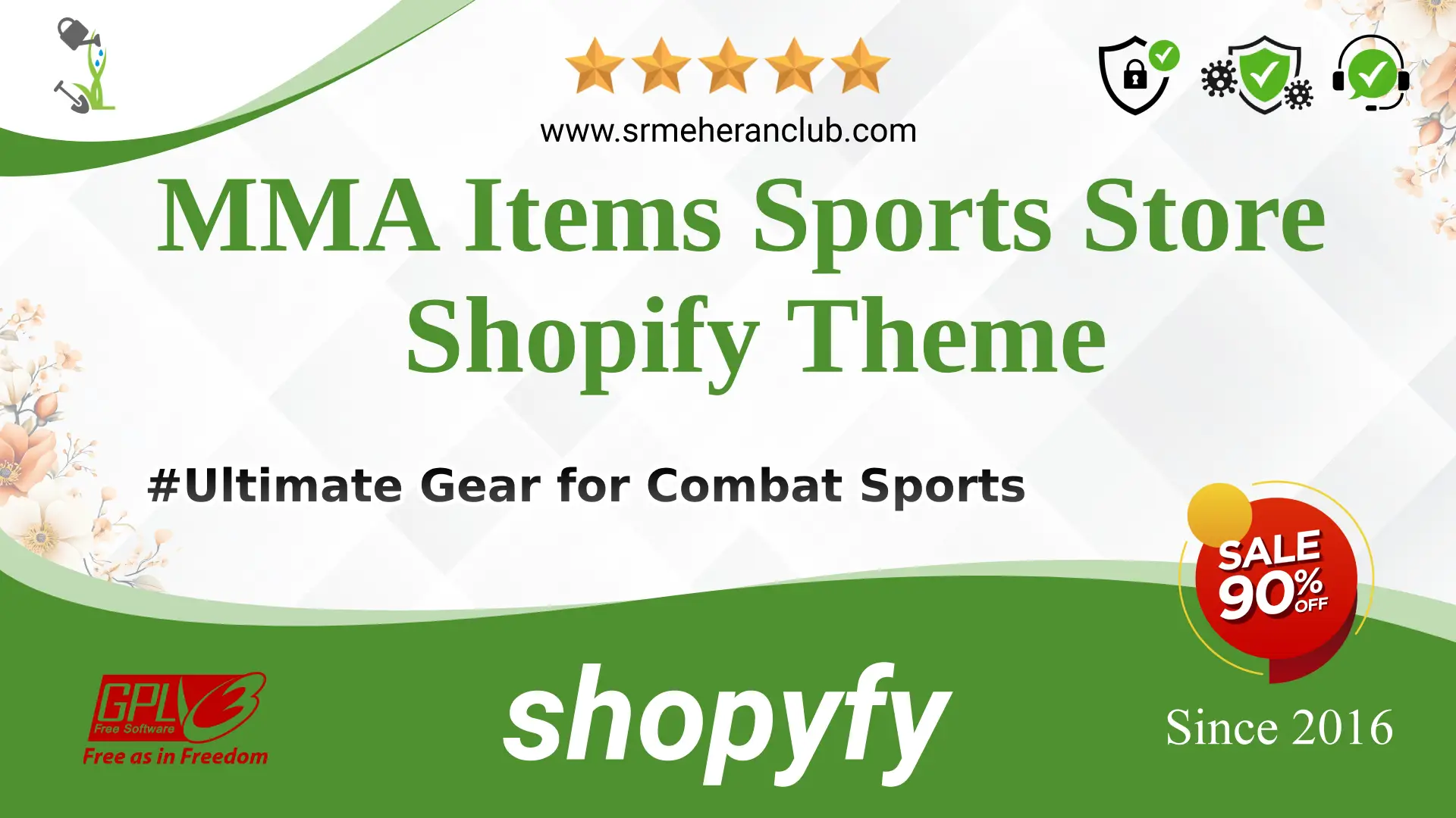 MMA Items Sports Store Shopify Theme — Theme by Templatemonster