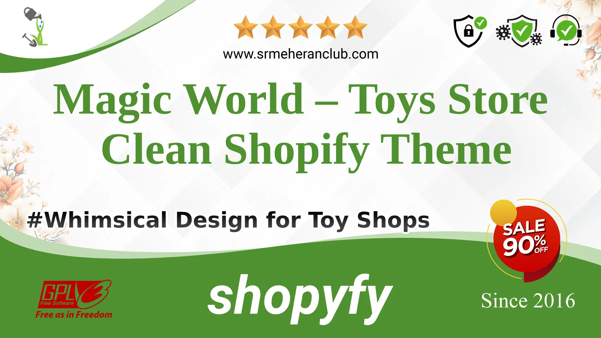 Magic World – Toys Store Clean Shopify Theme — Theme by Templatemonster