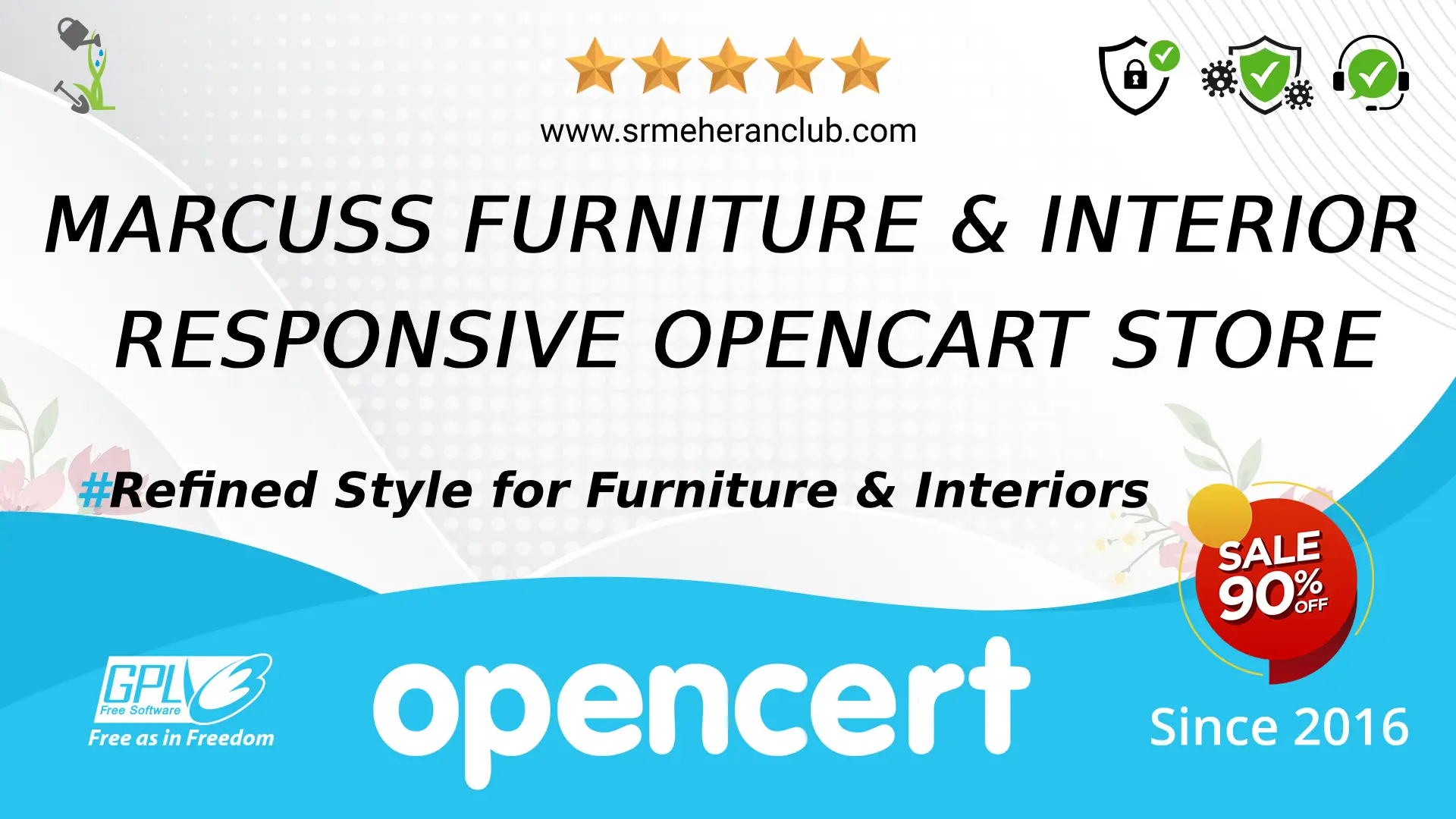 Marcuss Furniture & Interior Responsive OpenCart Store