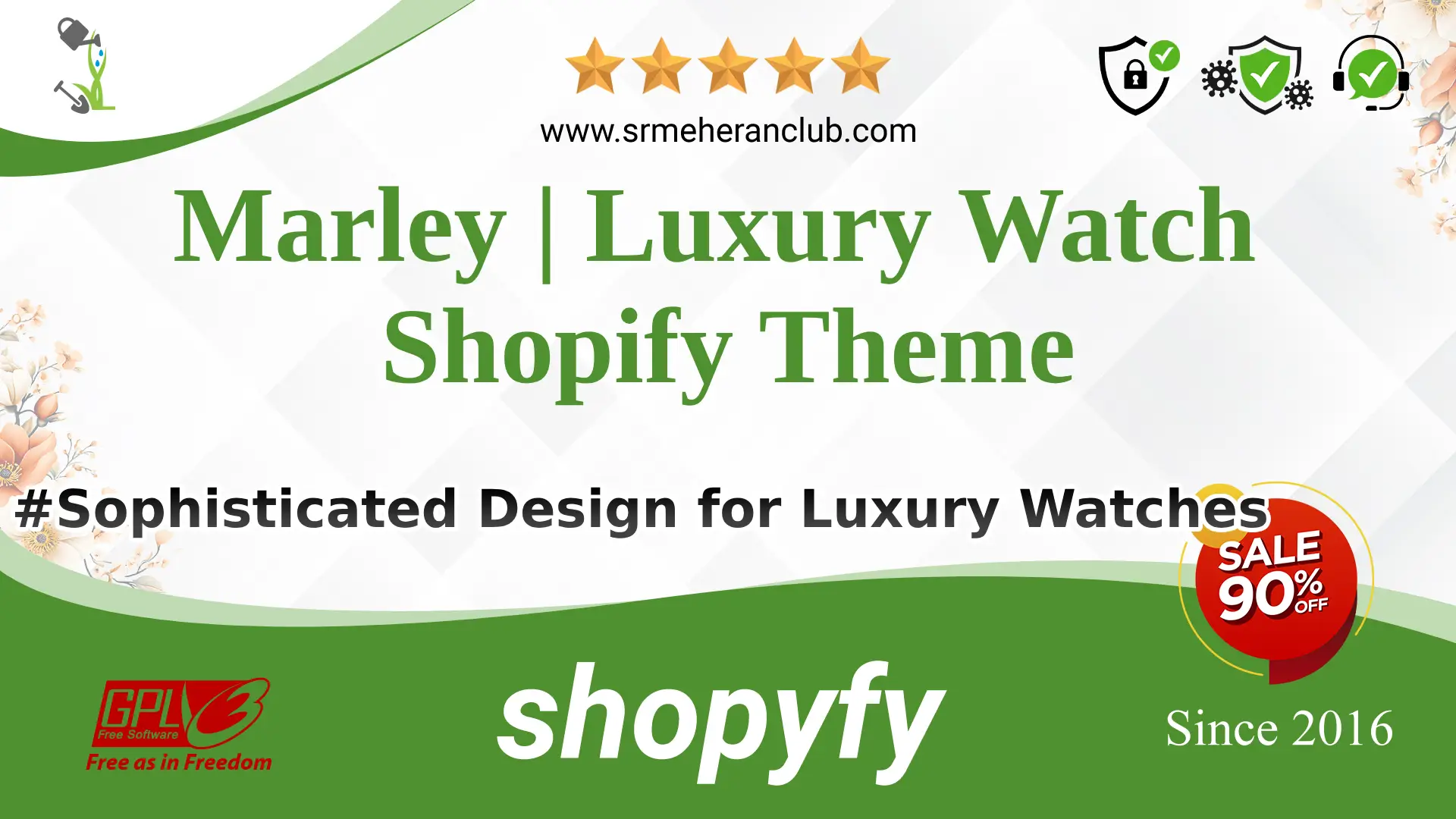 Marley | Luxury Watch Shopify Theme — Theme by Themeforest
