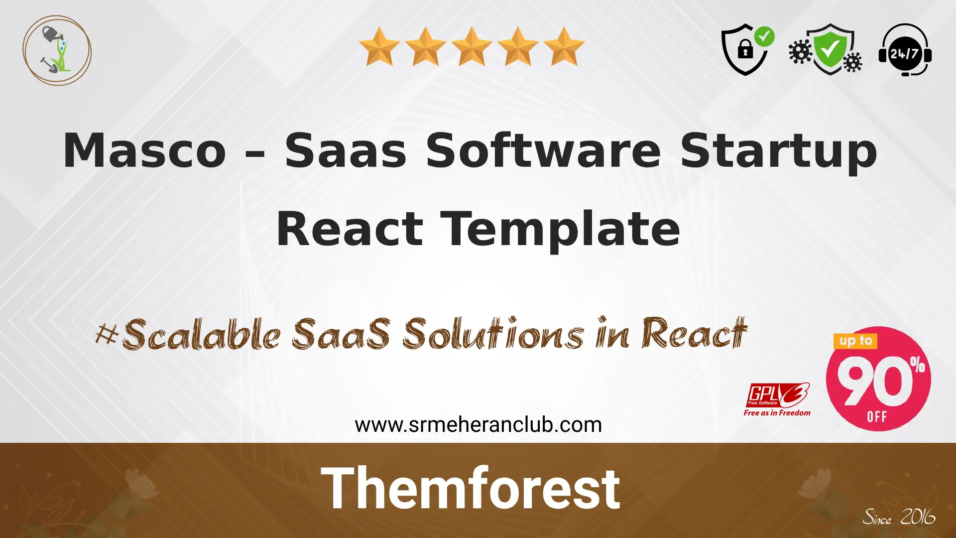 Masco – Saas Software Startup React Template — Template by Themeforest