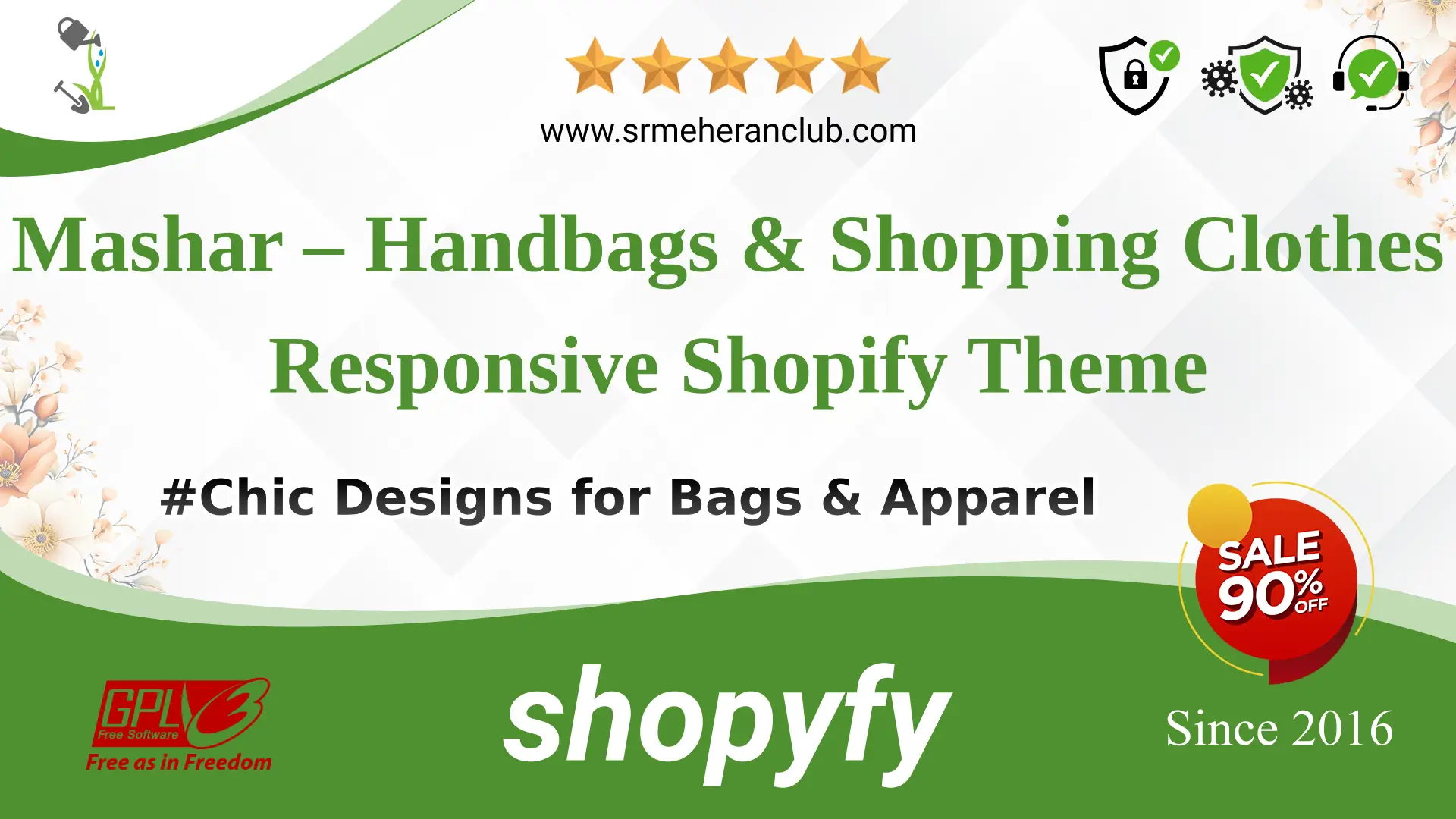 Mashar – Handbags & Shopping Clothes Responsive Shopify Theme — Theme by Templatemonster