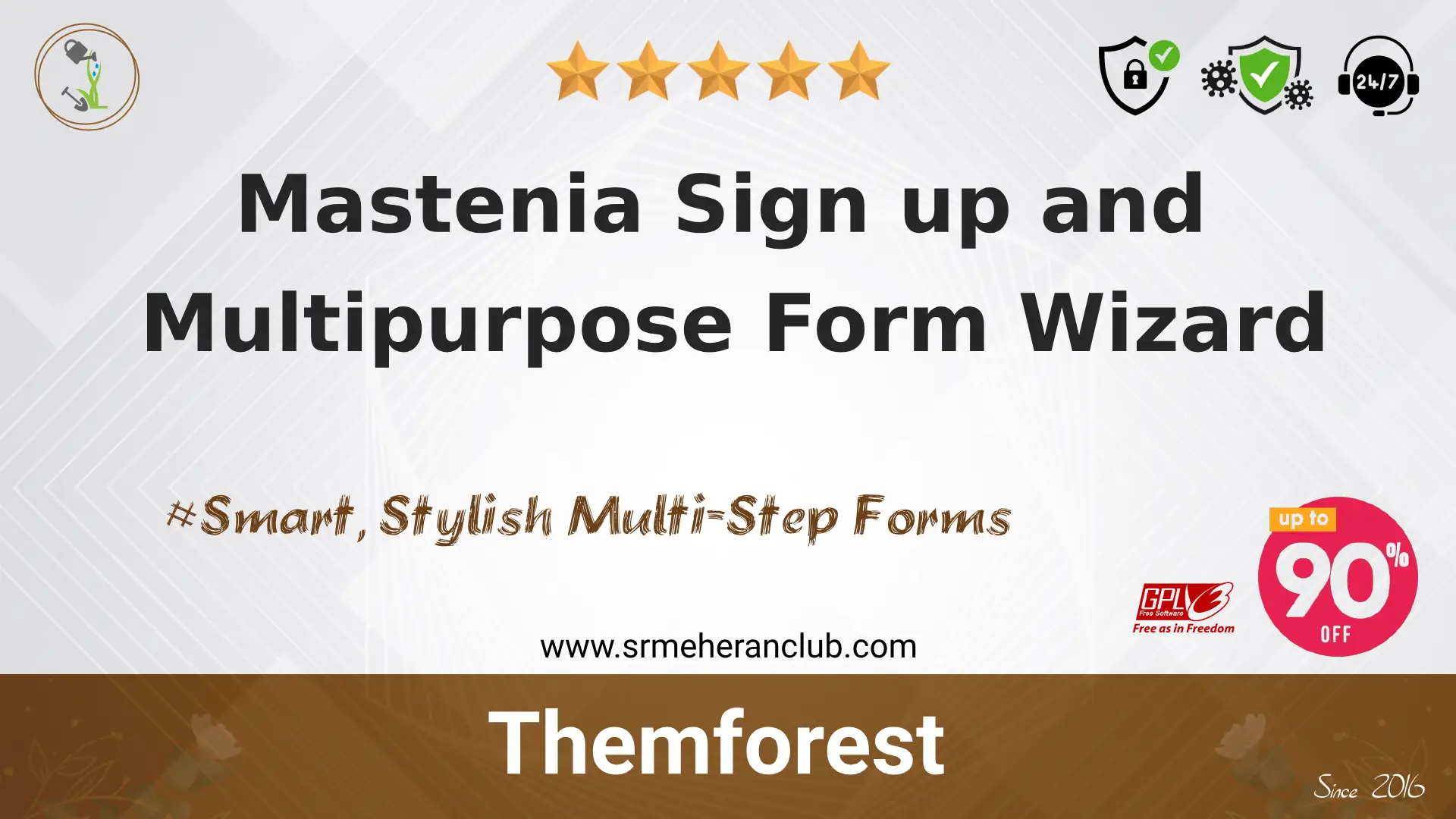 Mastenia Sign up and Multipurpose Form Wizard — Template by Themeforest