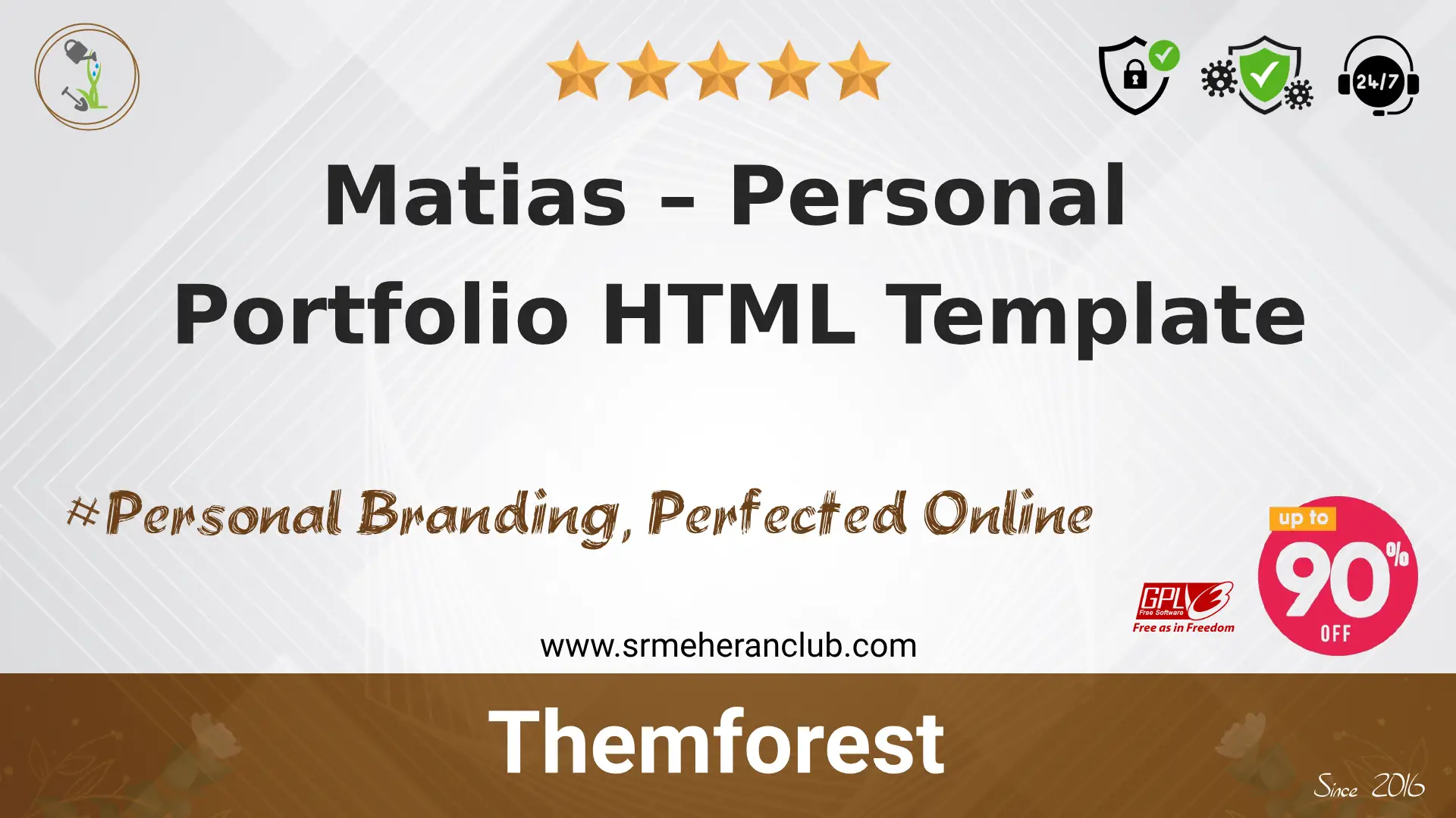 Matias – Personal Portfolio HTML Template