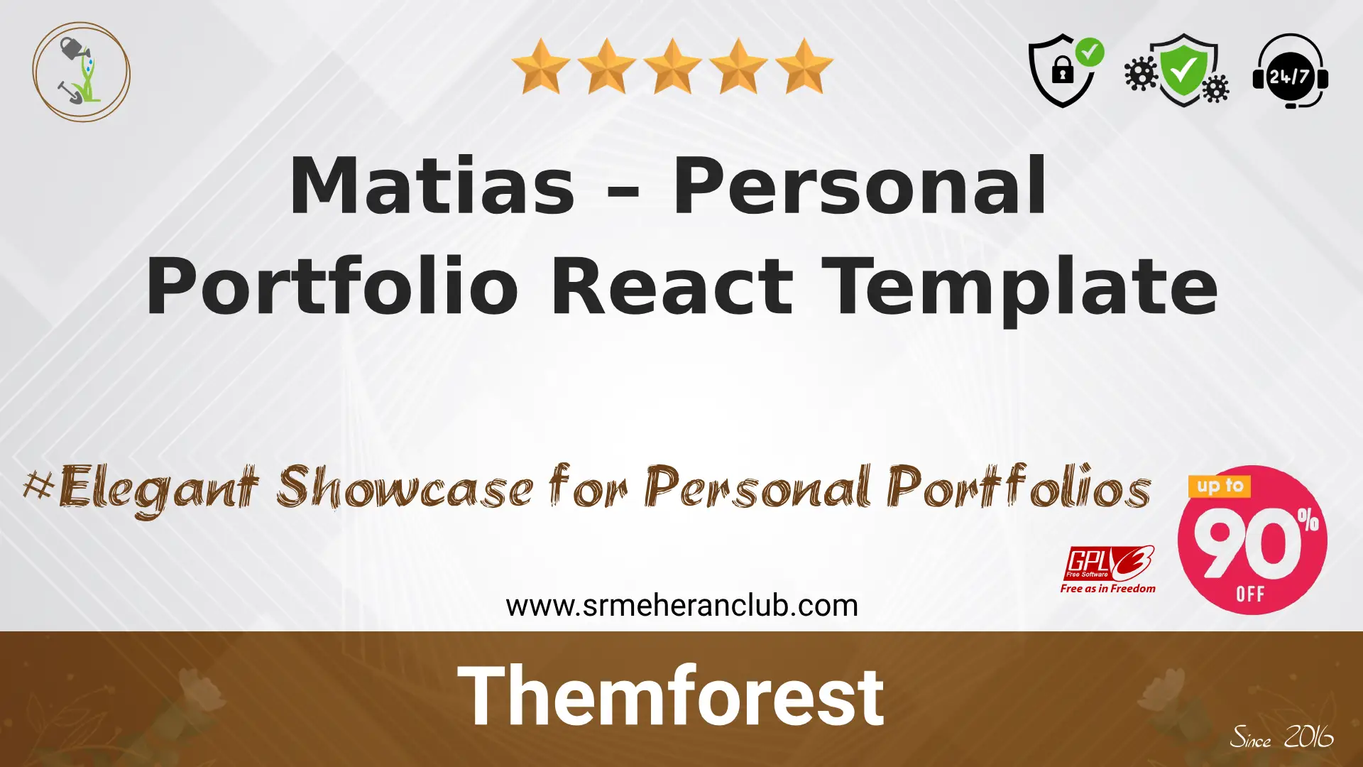 Matias – Personal Portfolio React Template