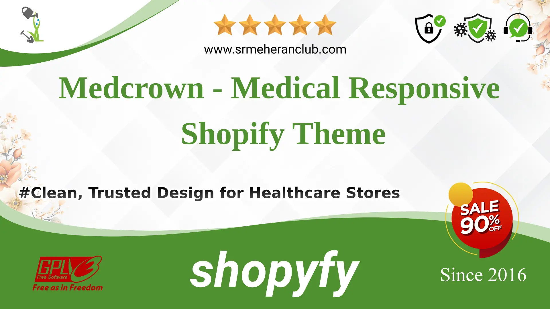 Medcrown – Medical Responsive Shopify Theme — Theme by Themeforest