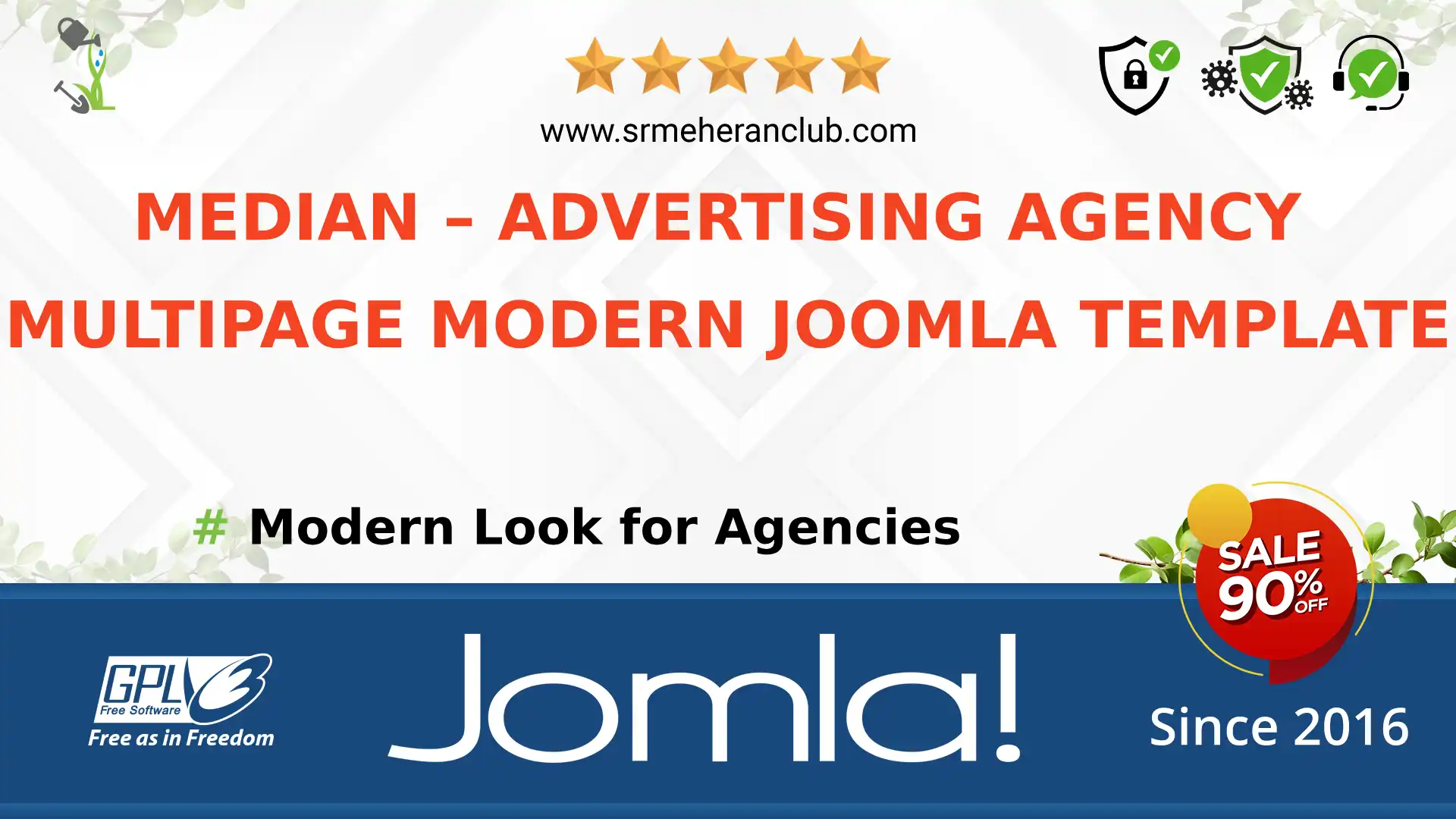 Median – Advertising Agency Multipage Modern Joomla Template — Theme by Templatemonster