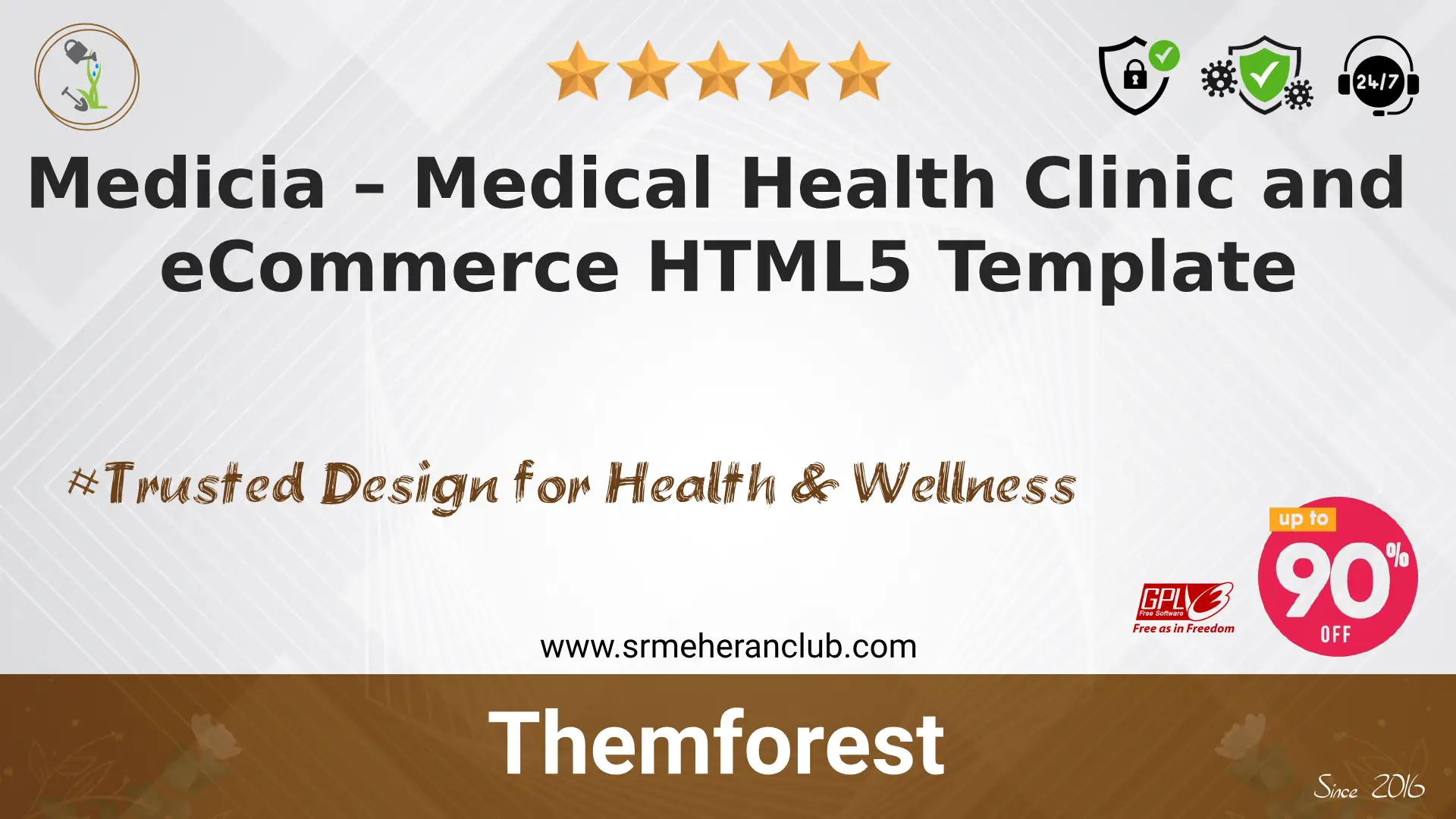 Medicia – Medical Health Clinic and eCommerce HTML5 Template