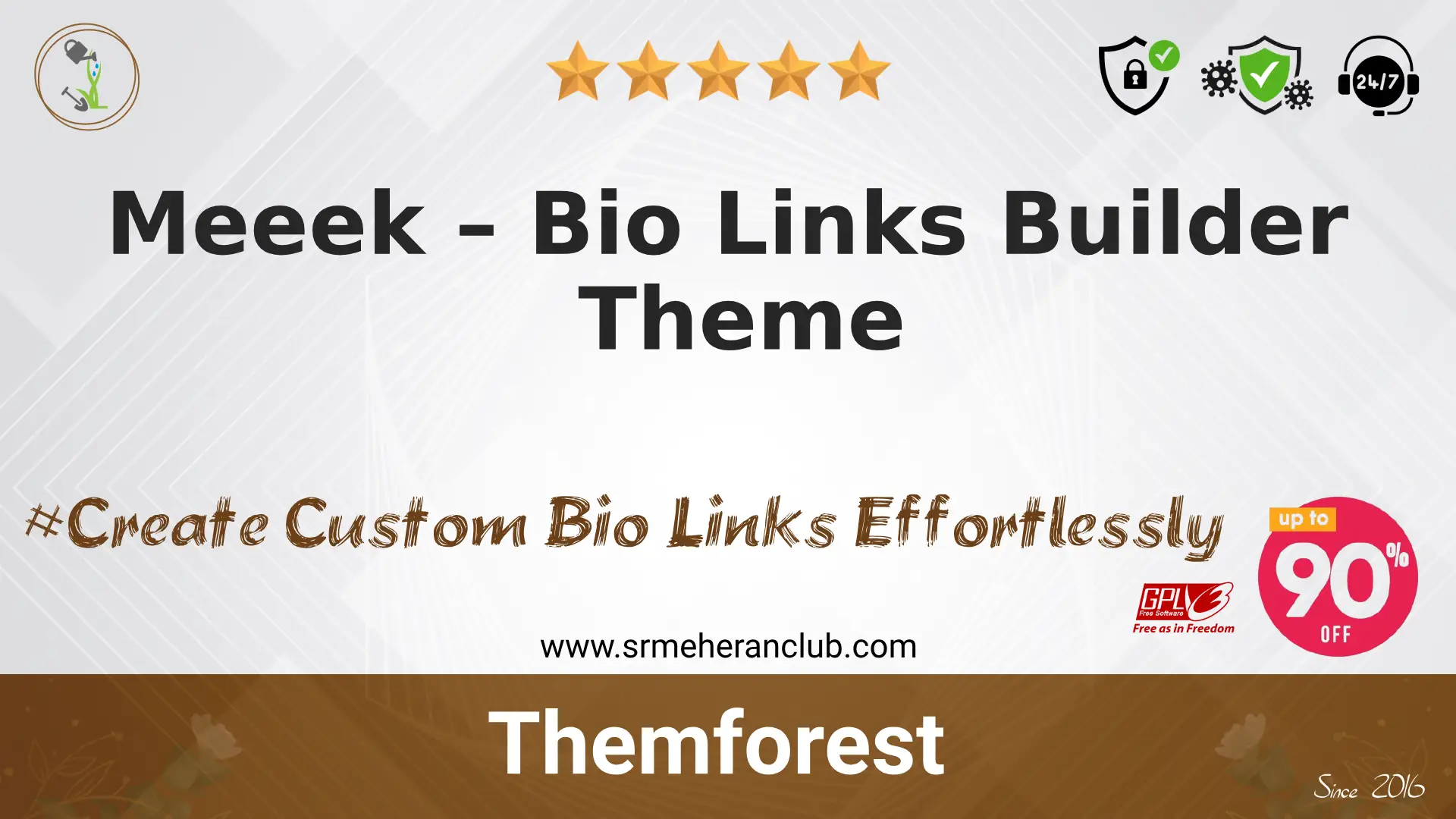 Meeek – Bio Links Builder Theme — Theme by Themeforest