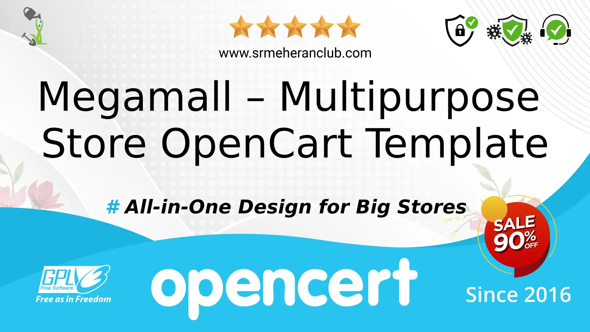Megamall – Multipurpose Store OpenCart Template — Template by Templatemonster