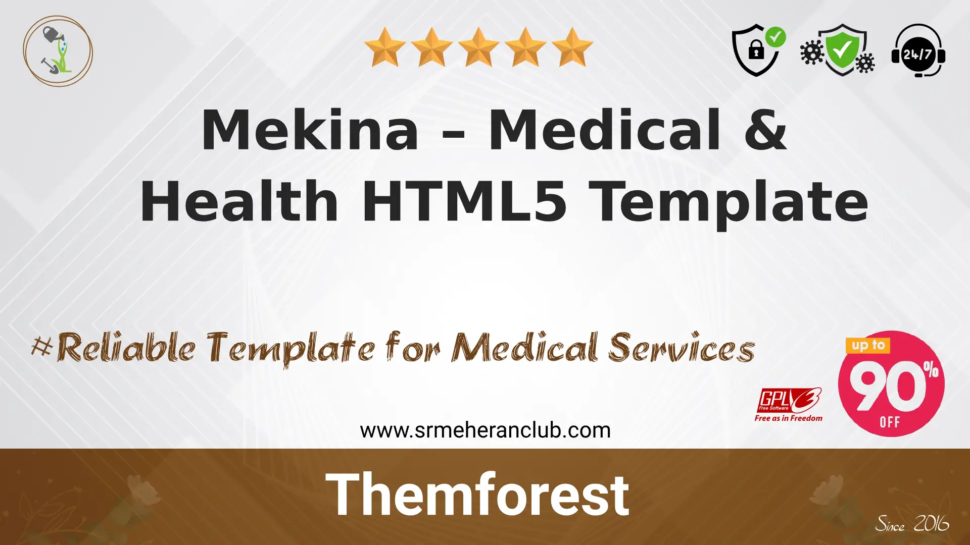 Mekina – Medical & Health HTML5 Template — Template by Themeforest