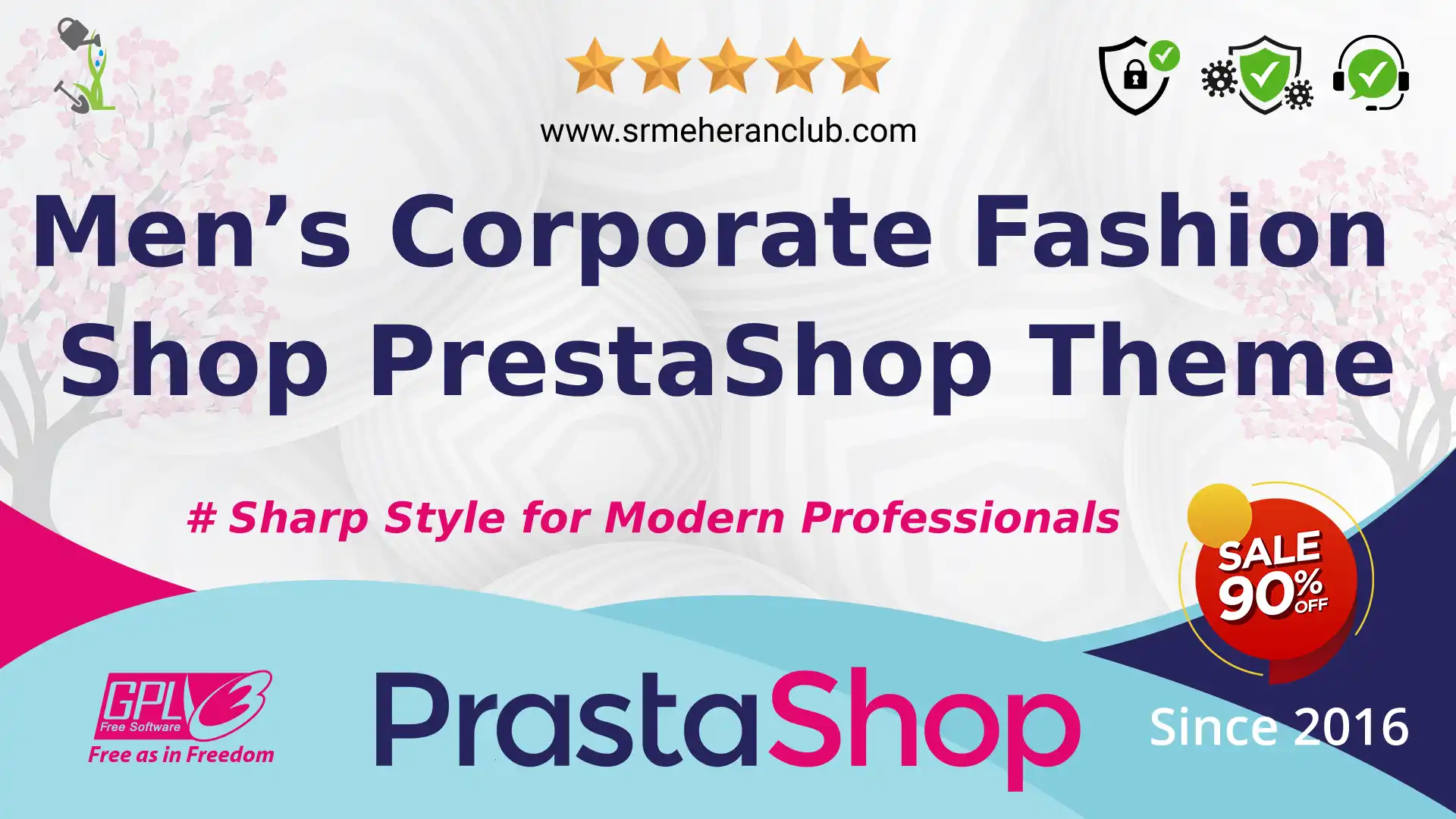 Men’s Corporate Fashion Shop PrestaShop Theme — Theme by Templatemonster