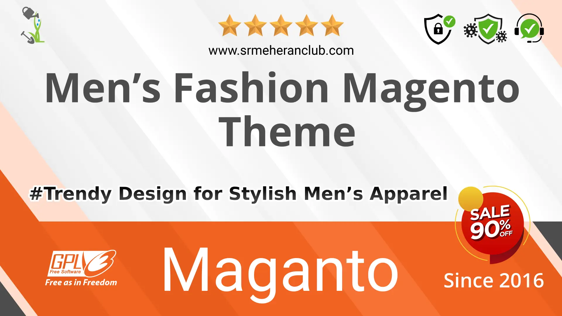 Men’s Fashion Magento Theme