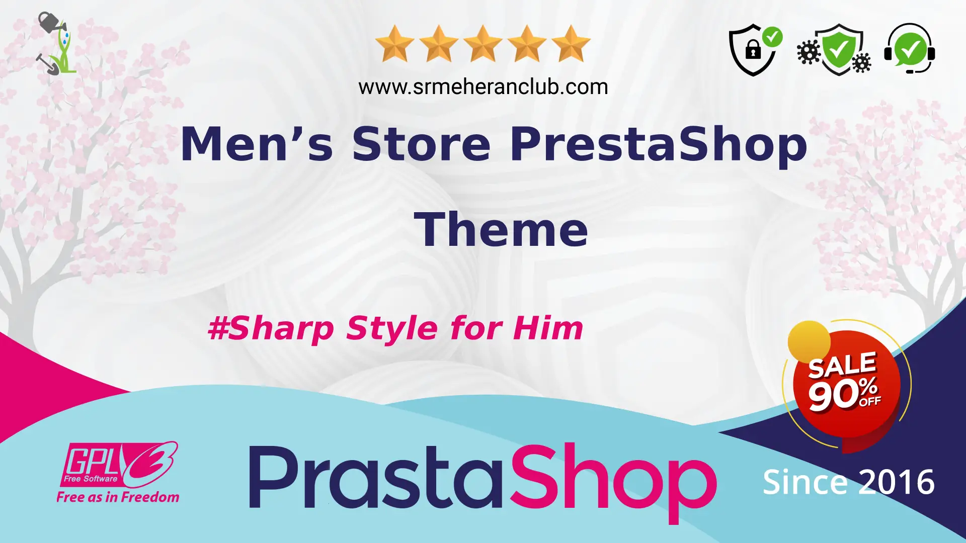 Men’s Store PrestaShop Theme — Theme by Templatemonster