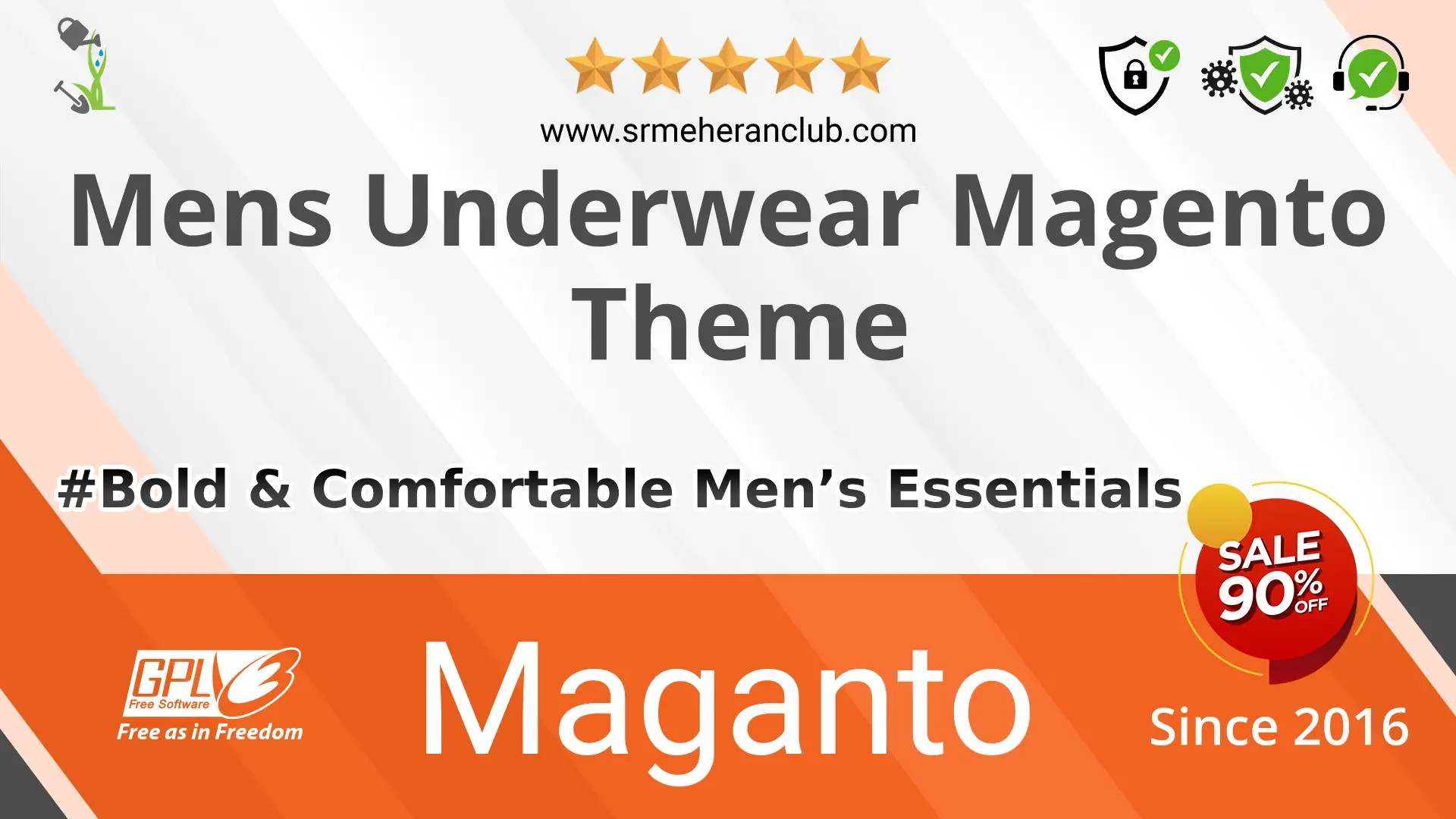 Mens Underwear Magento Theme — Theme by Templatemonster