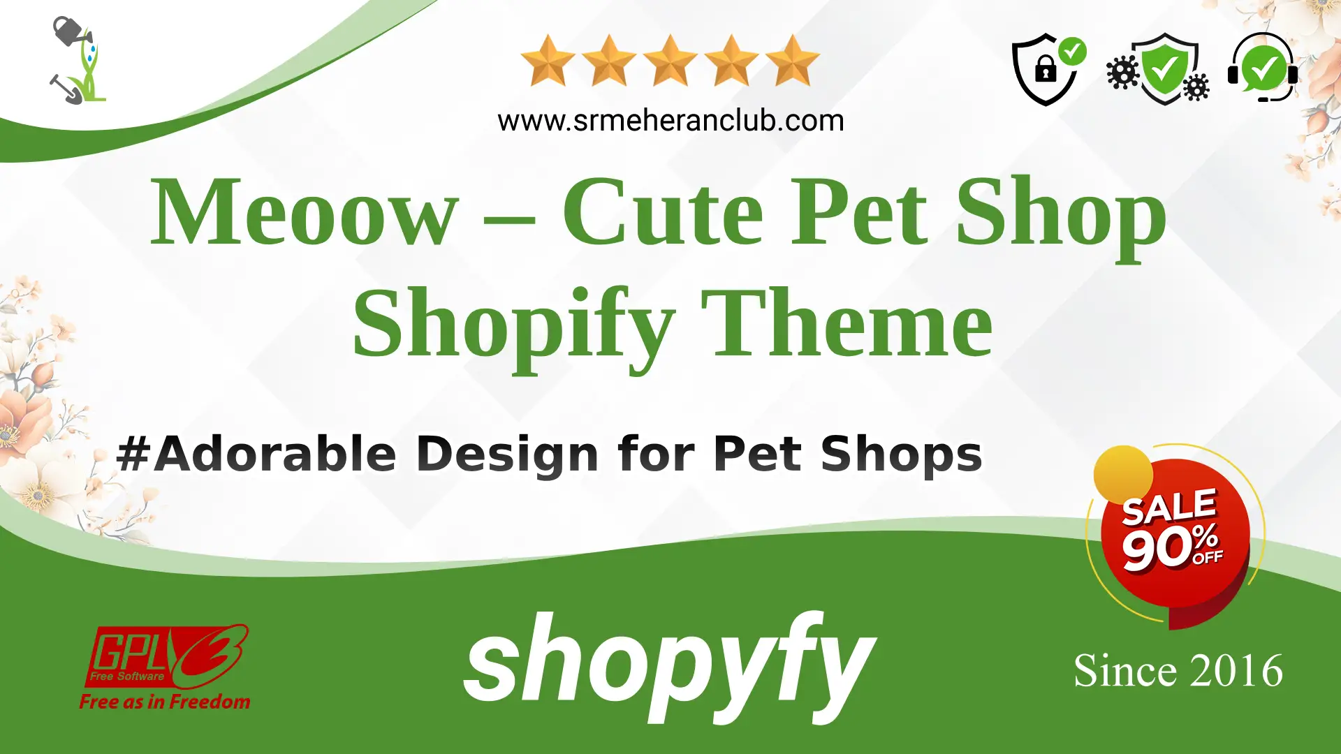 Meoow – Cute Pet Shop Shopify Theme — Theme by Templatemonster