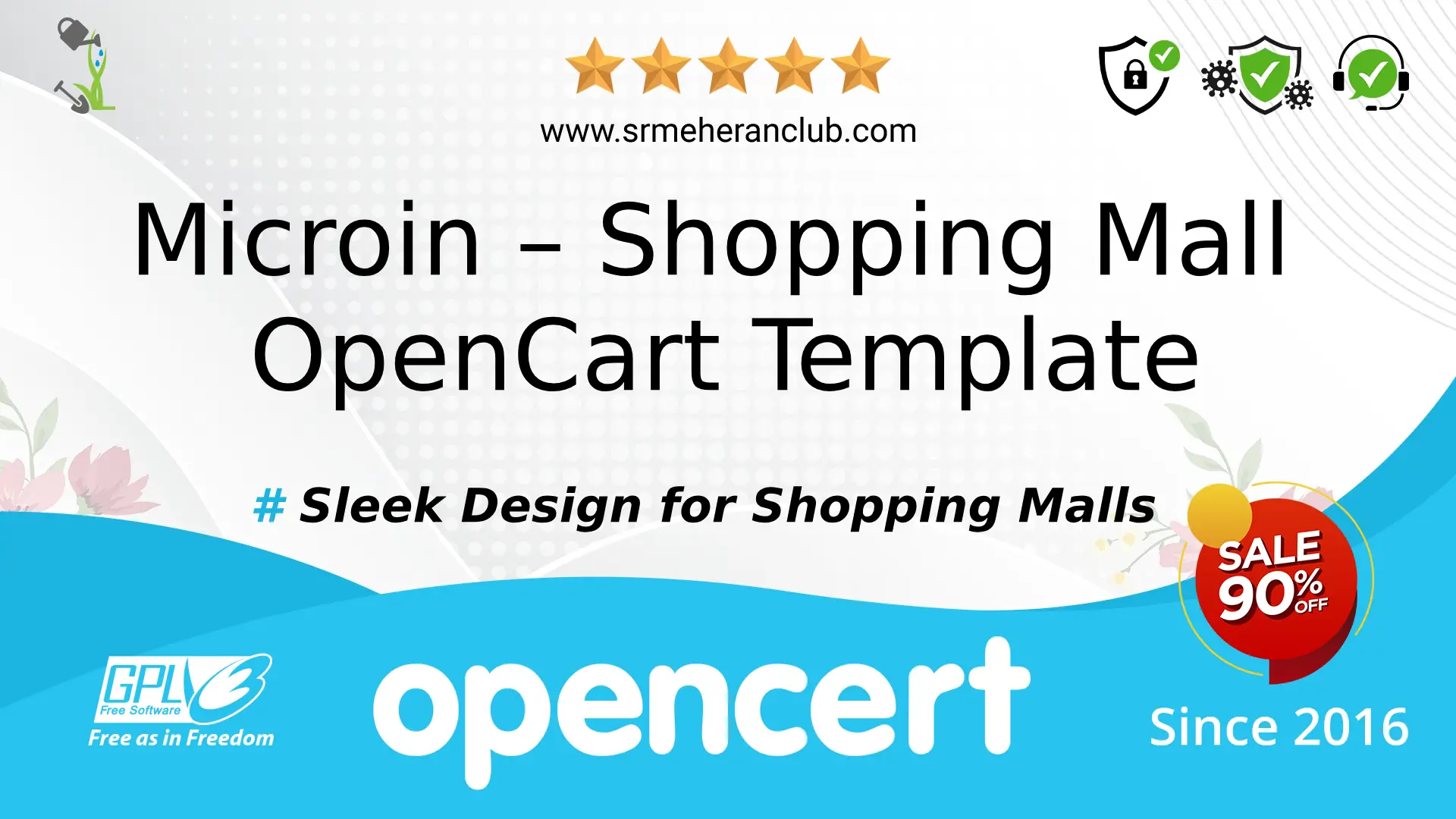 Microin – Shopping Mall OpenCart Template — Template by Templatemonster