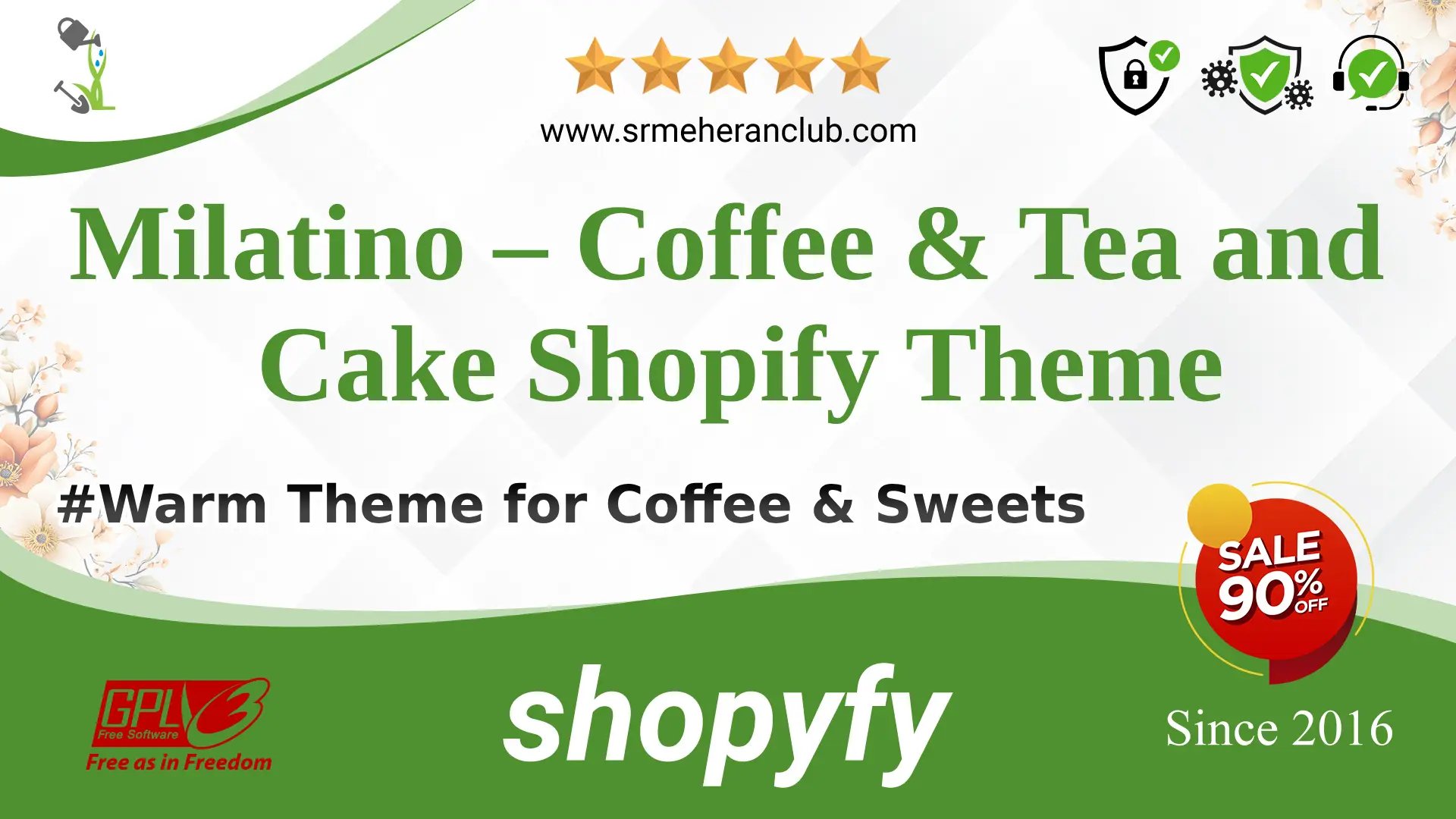 Milatino – Coffee & Tea and Cake Shopify Theme — Theme by Themeforest