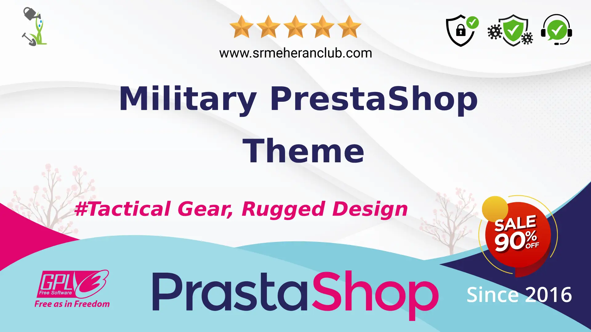 Military PrestaShop Theme — Theme by Templatemonster