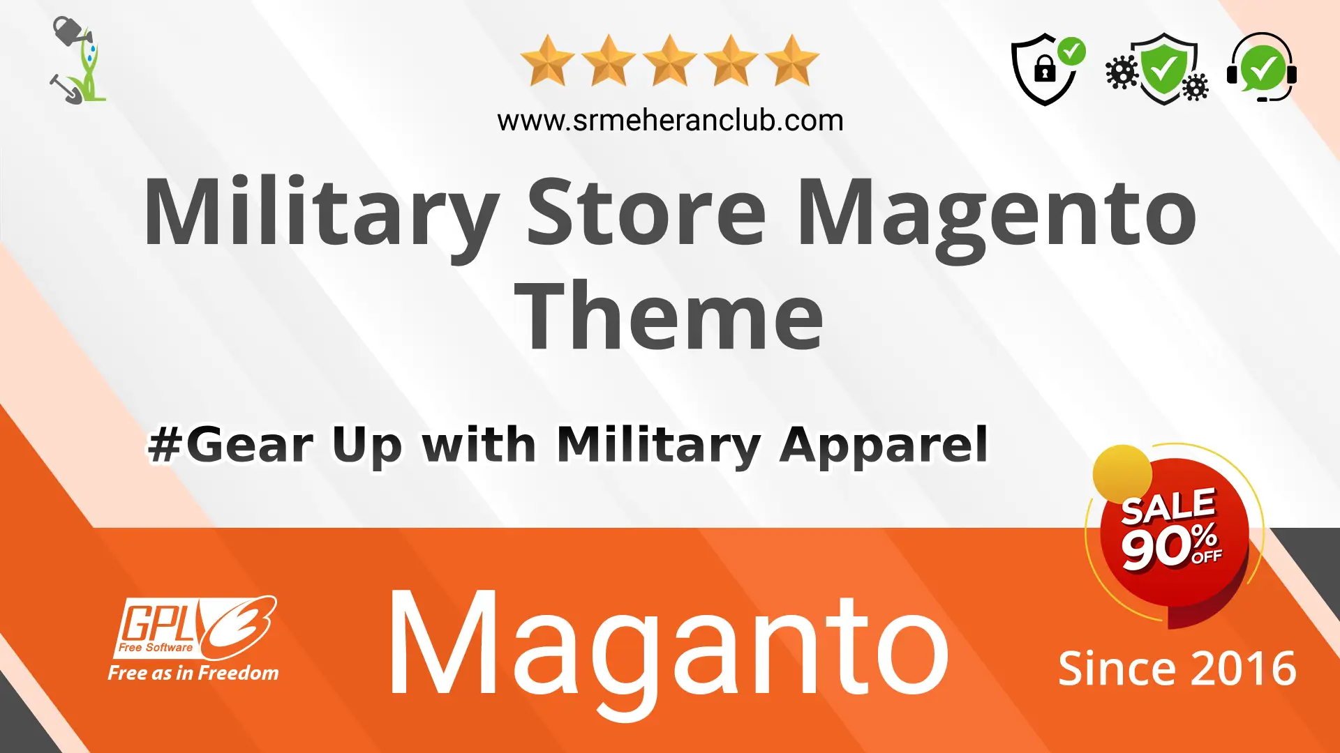 Military Store Magento Theme — Theme by Templatemonster