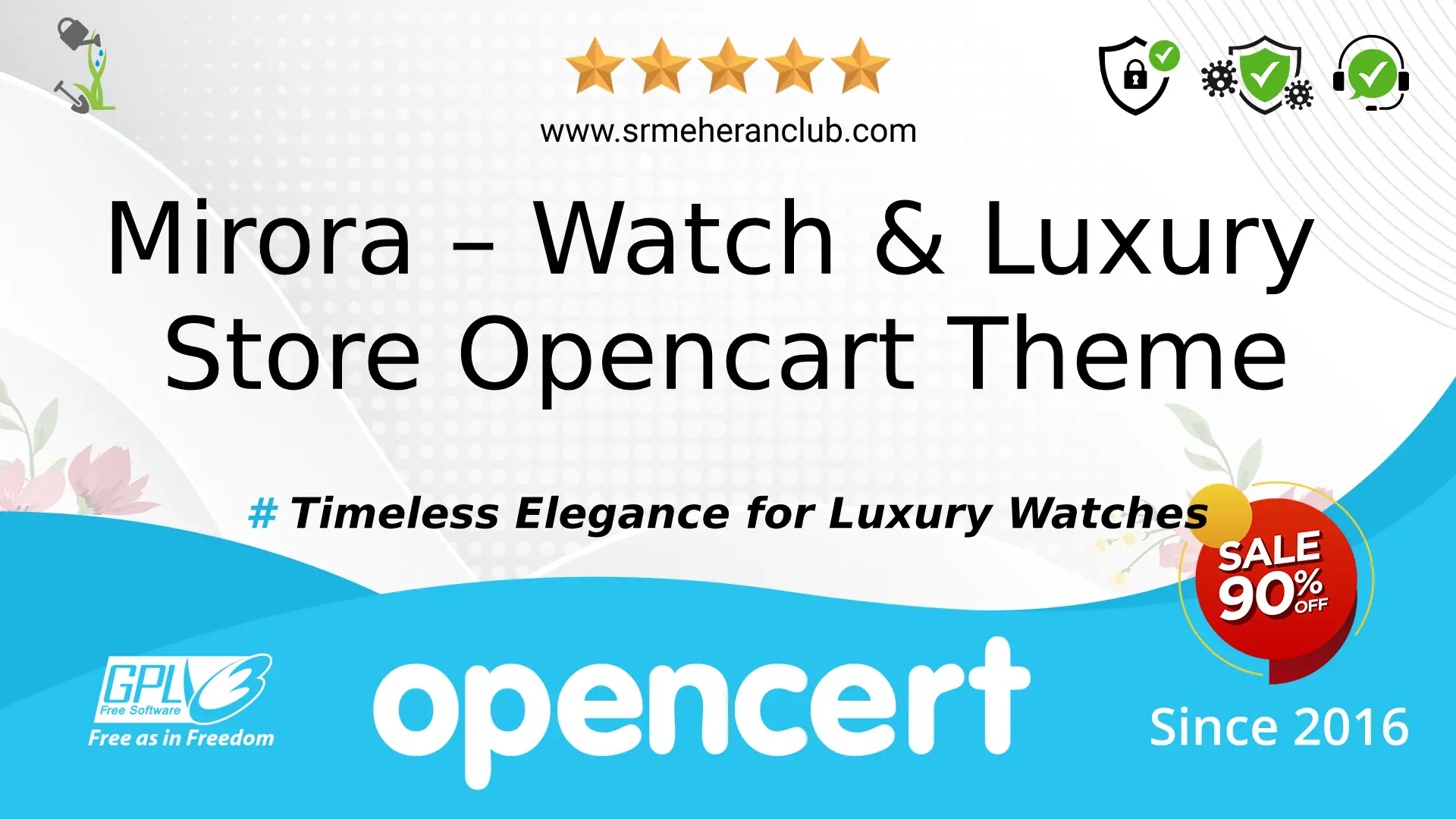 Mirora – Watch & Luxury Store Opencart Theme — Theme by Themeforest