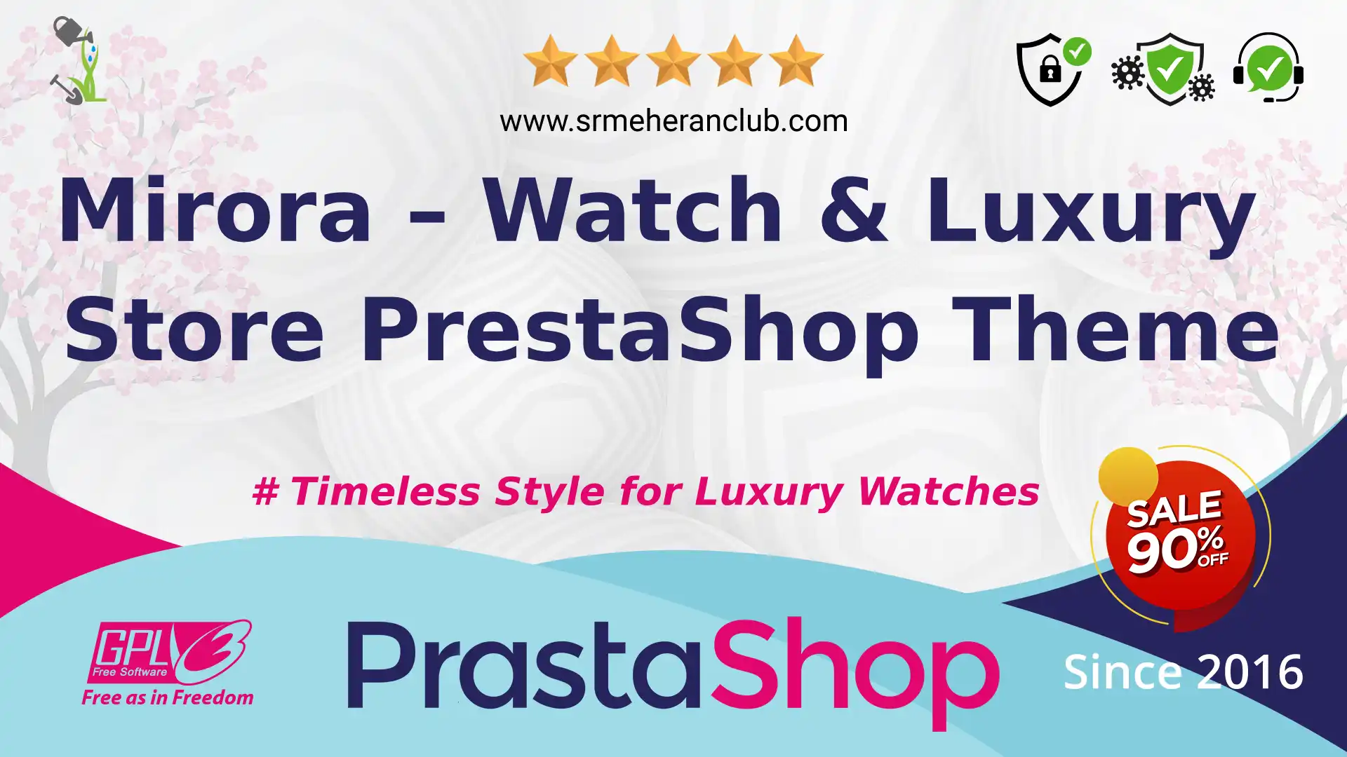Mirora – Watch & Luxury Store PrestaShop Theme — Theme by Themeforest