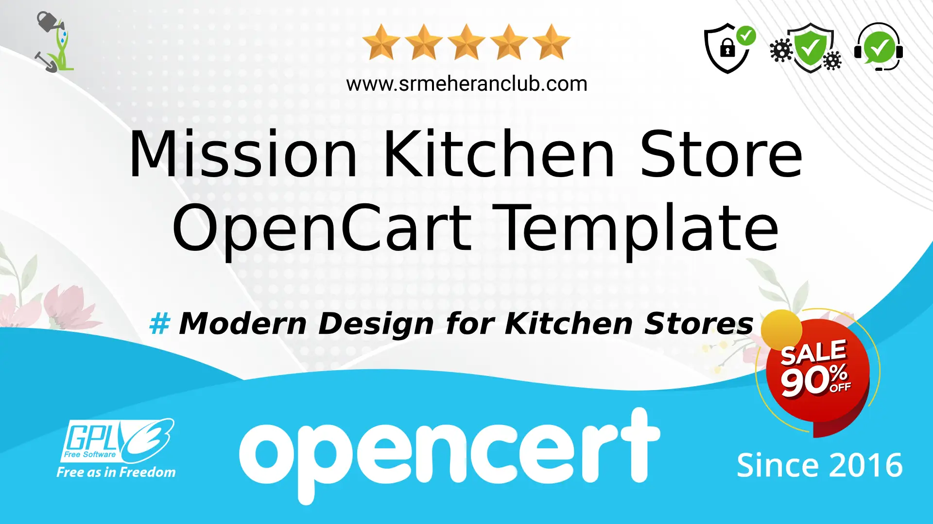 Mission Kitchen Store OpenCart Template — Template by Templatemonster
